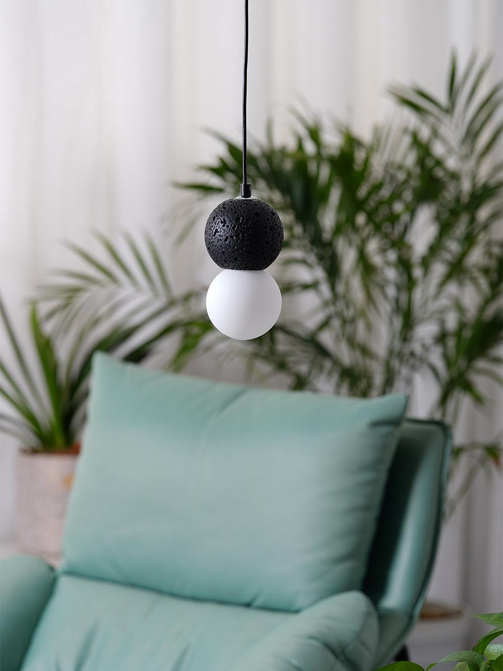 Solvicen Zement Minimalistisch Pendelleuchte-Letslighting