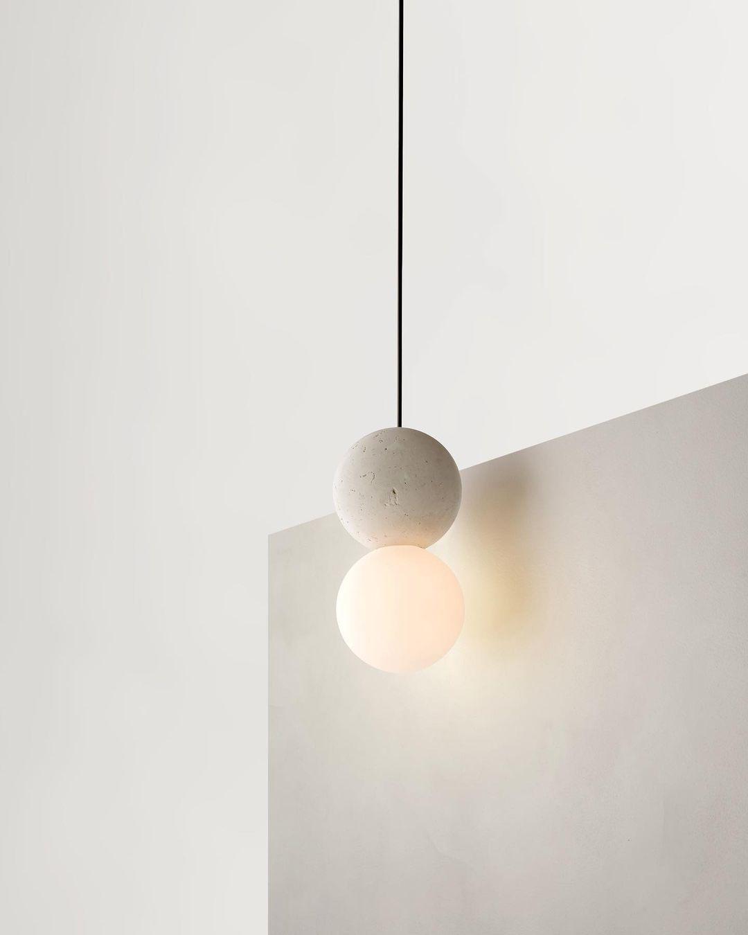 Solvicen Zement Minimalistisch Pendelleuchte-Letslighting