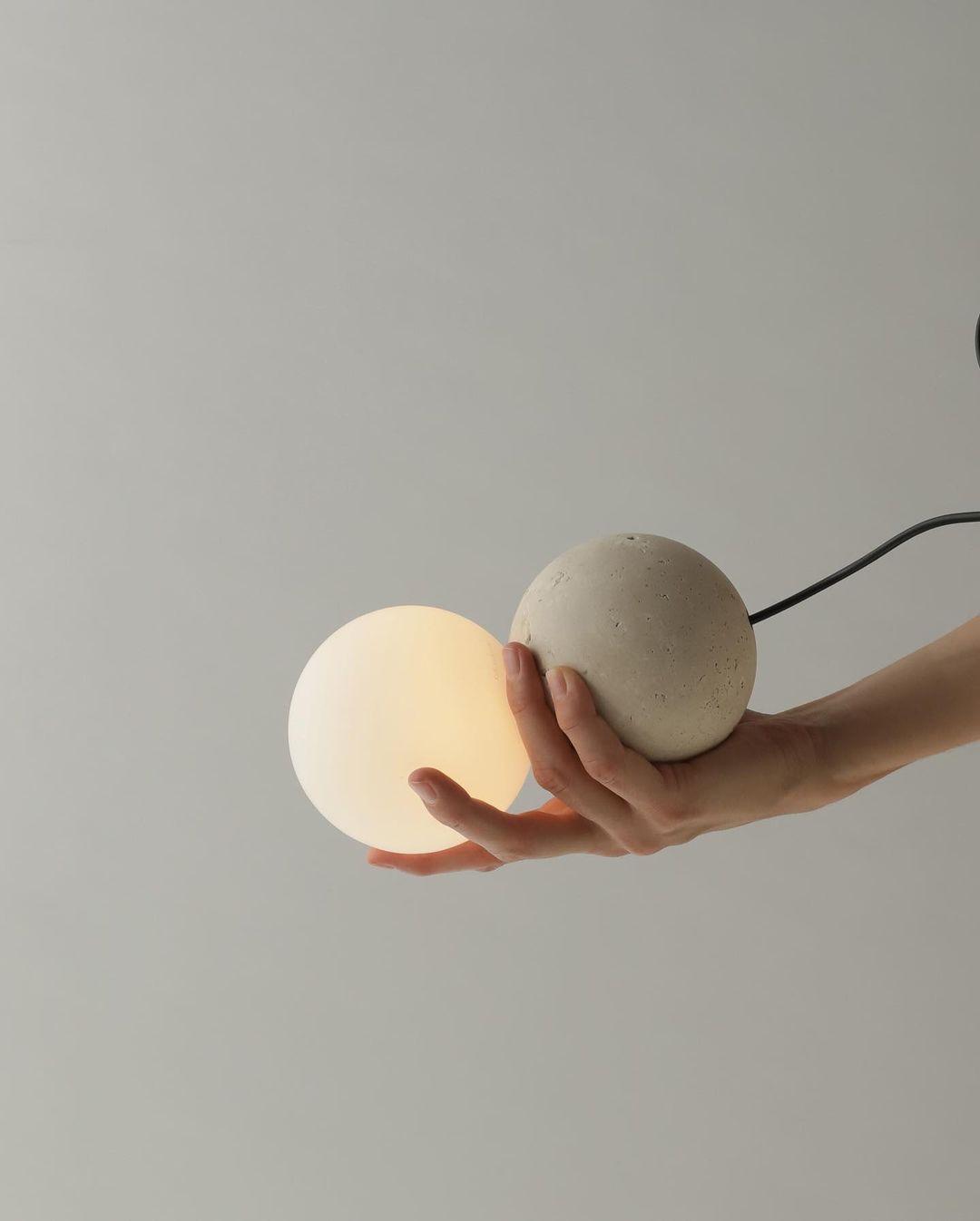Solvicen Zement Minimalistisch Pendelleuchte-Letslighting