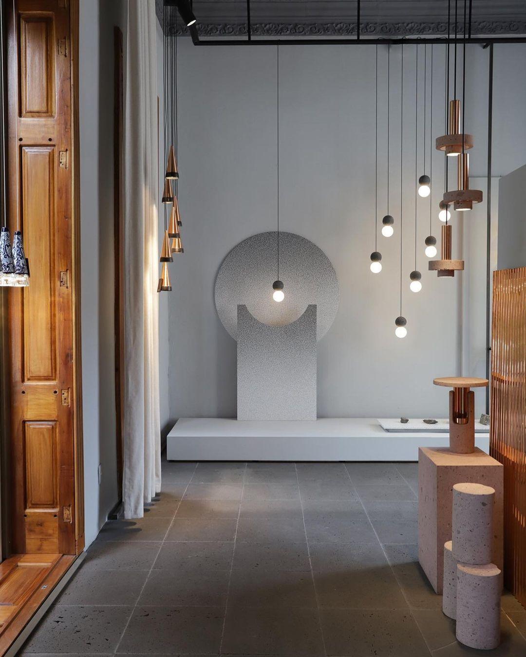 Solvicen Zement Minimalistisch Pendelleuchte-Letslighting