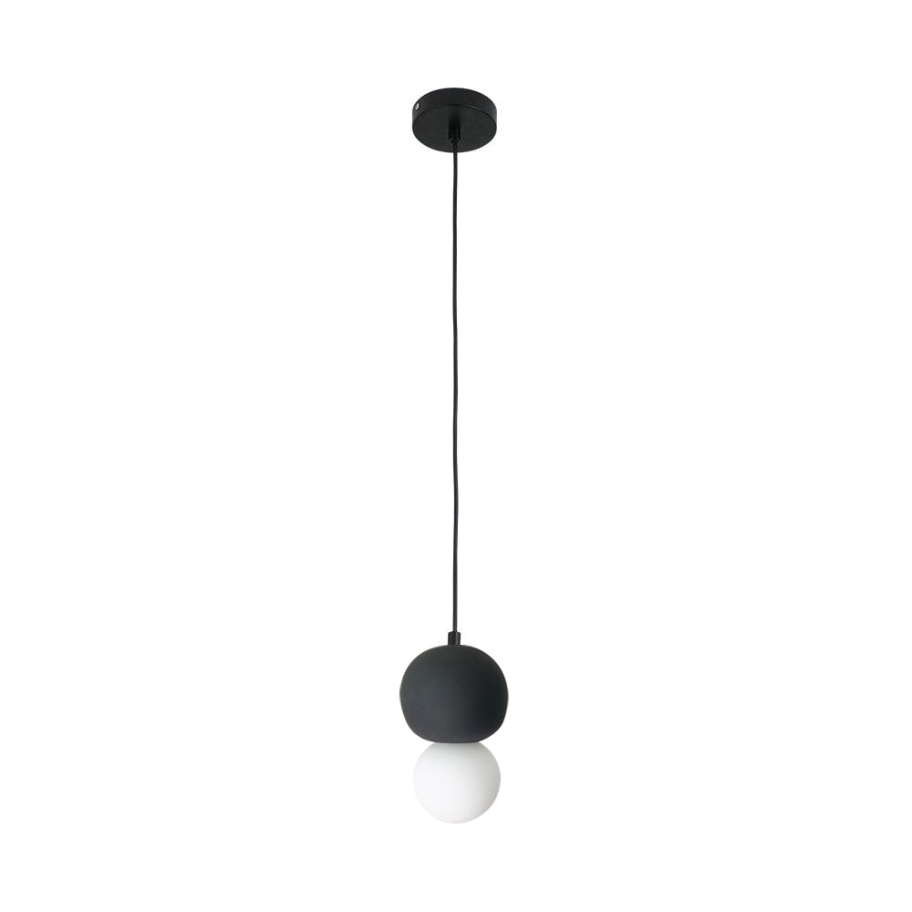 Solvicen Zement Minimalistisch Pendelleuchte-Letslighting