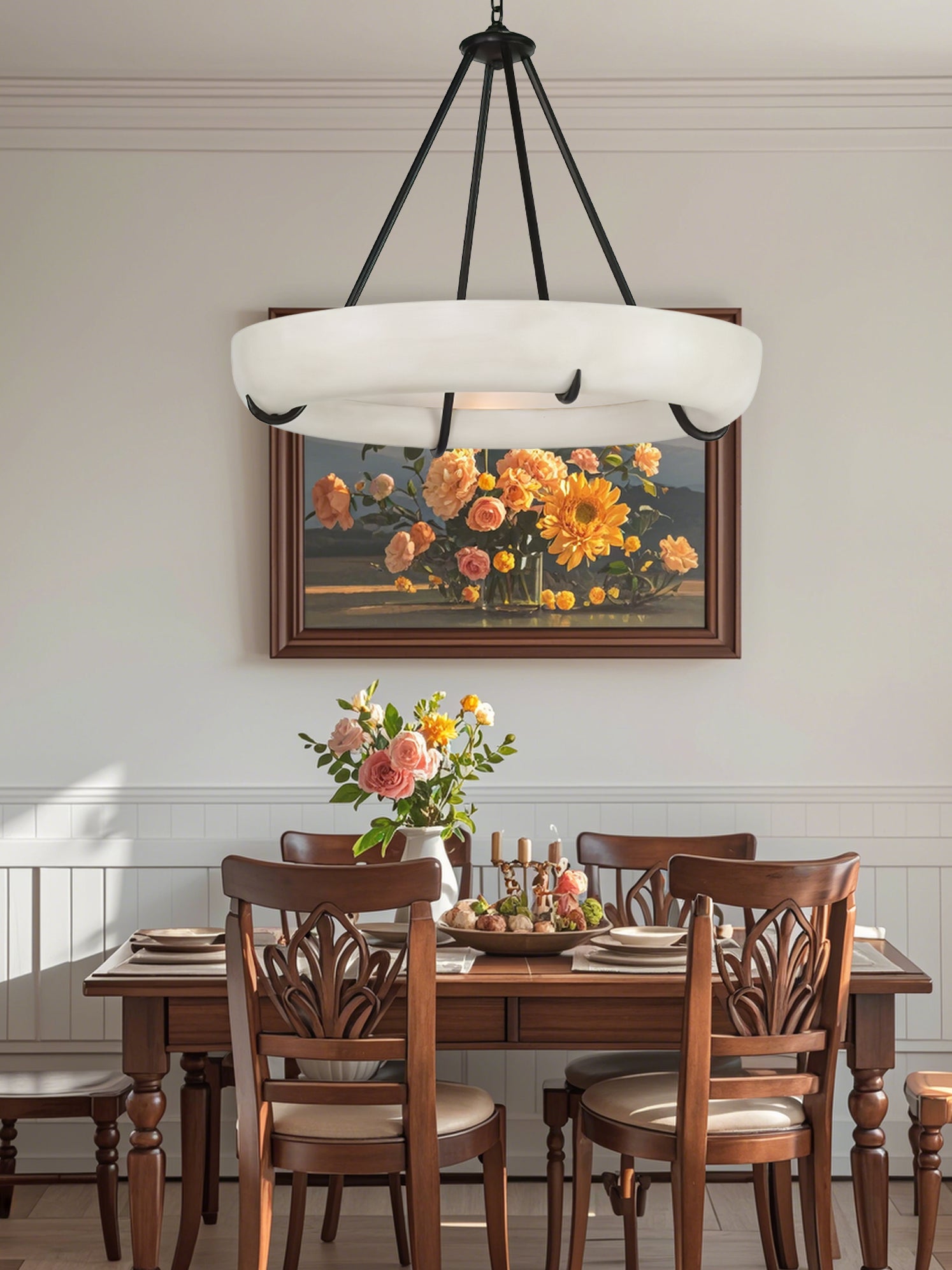 Daria Modern Alabaster Pendant Light - Neutralighting