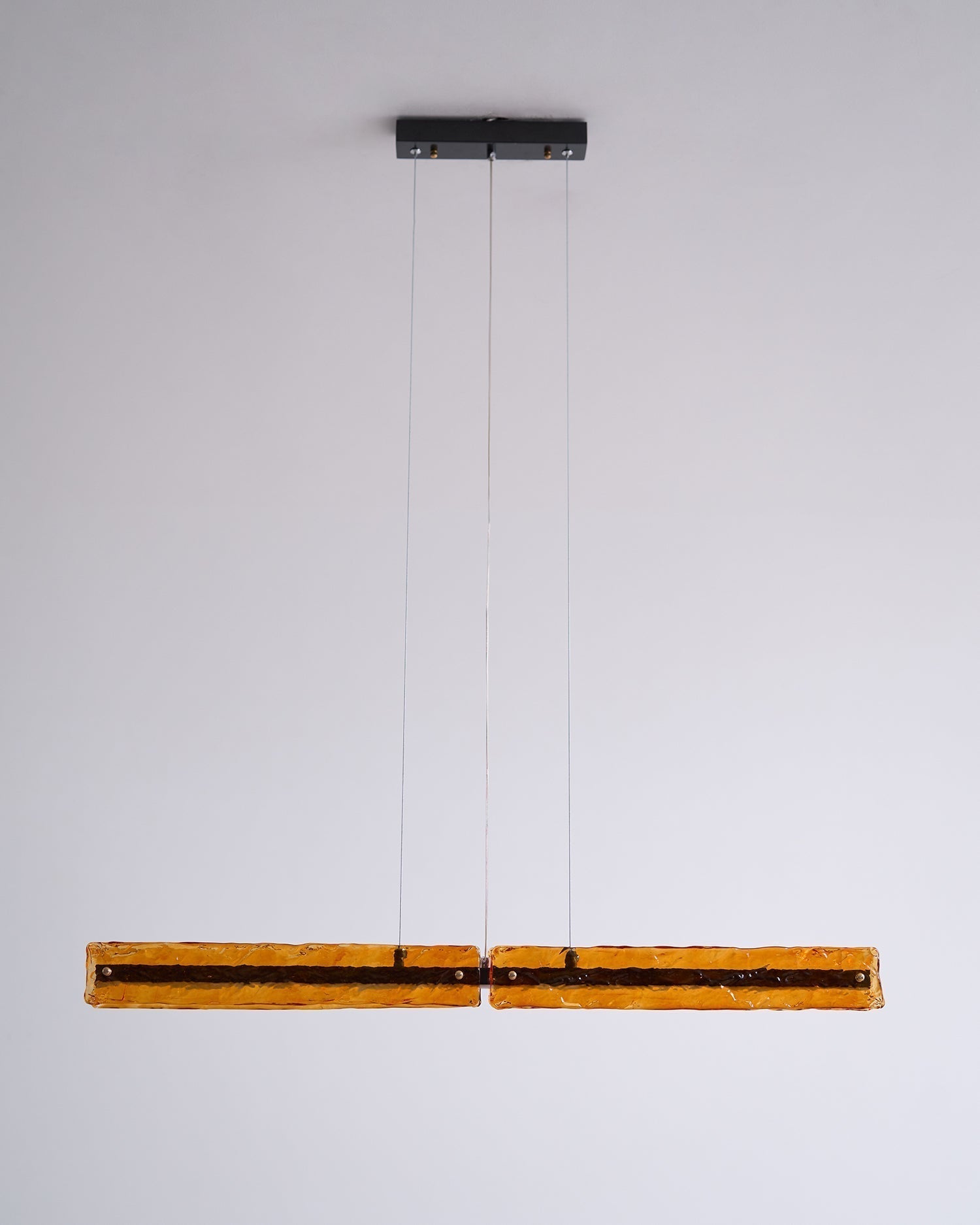 Avnorira Modern Minimalistisch Linear Insel Glas Pendelleuchte-Letslighting