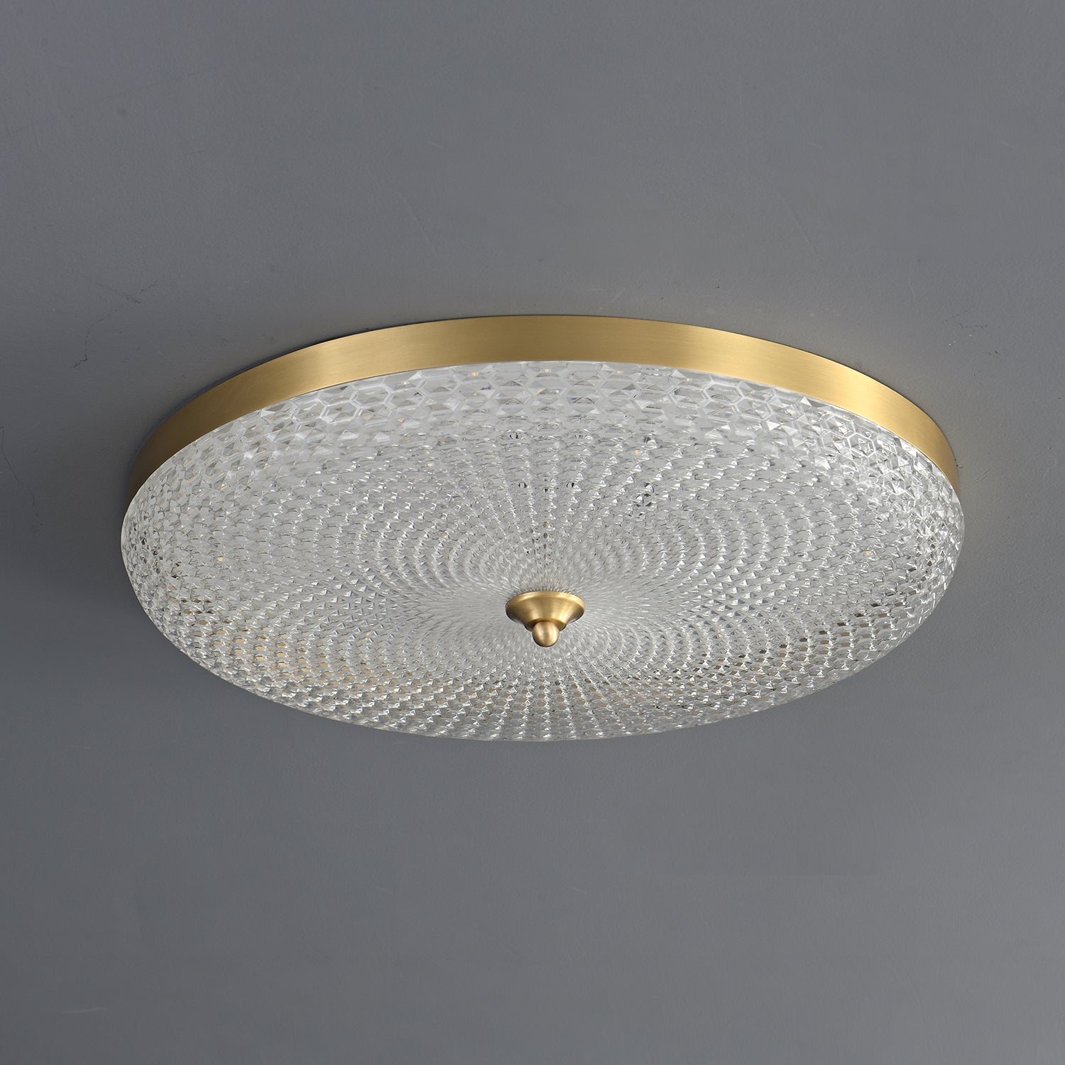 Orlena Moderne Minimalistische Deckenleuchte aus Messing und Acryl-Letslighting