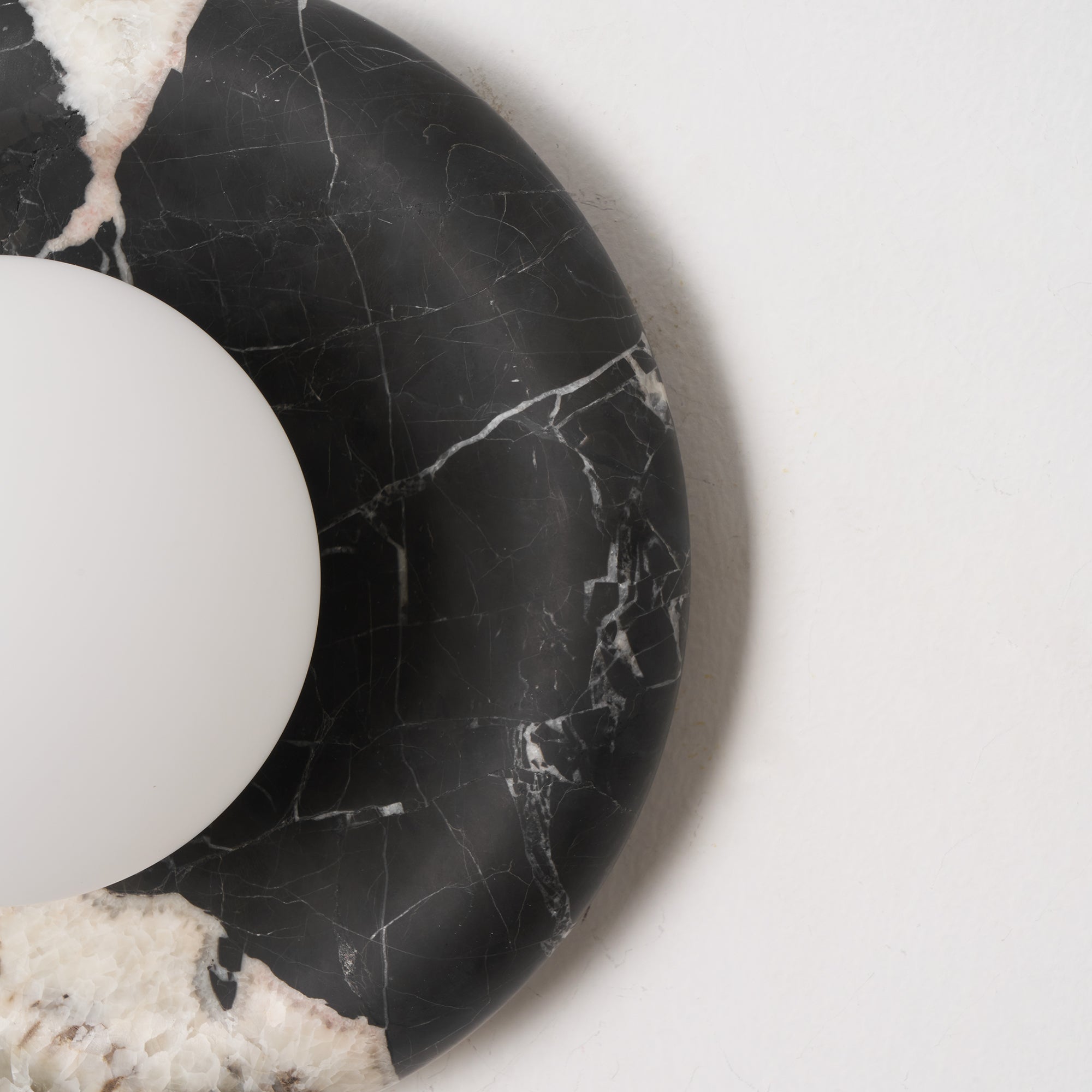 Uvinos Modern Minimalist Black Marble Sconce Wall Lamp - Letslighting