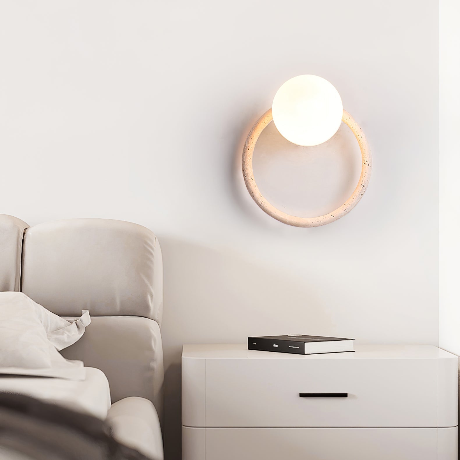 Idoryra Travertine Wall Light - Neutralighting