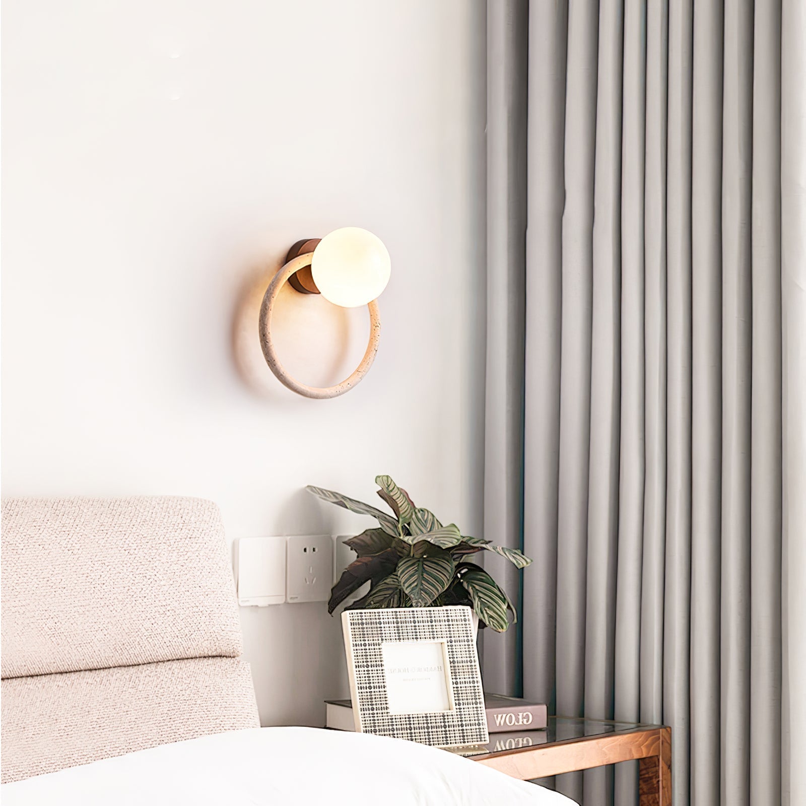 Idoryra Travertine Wall Light - Neutralighting