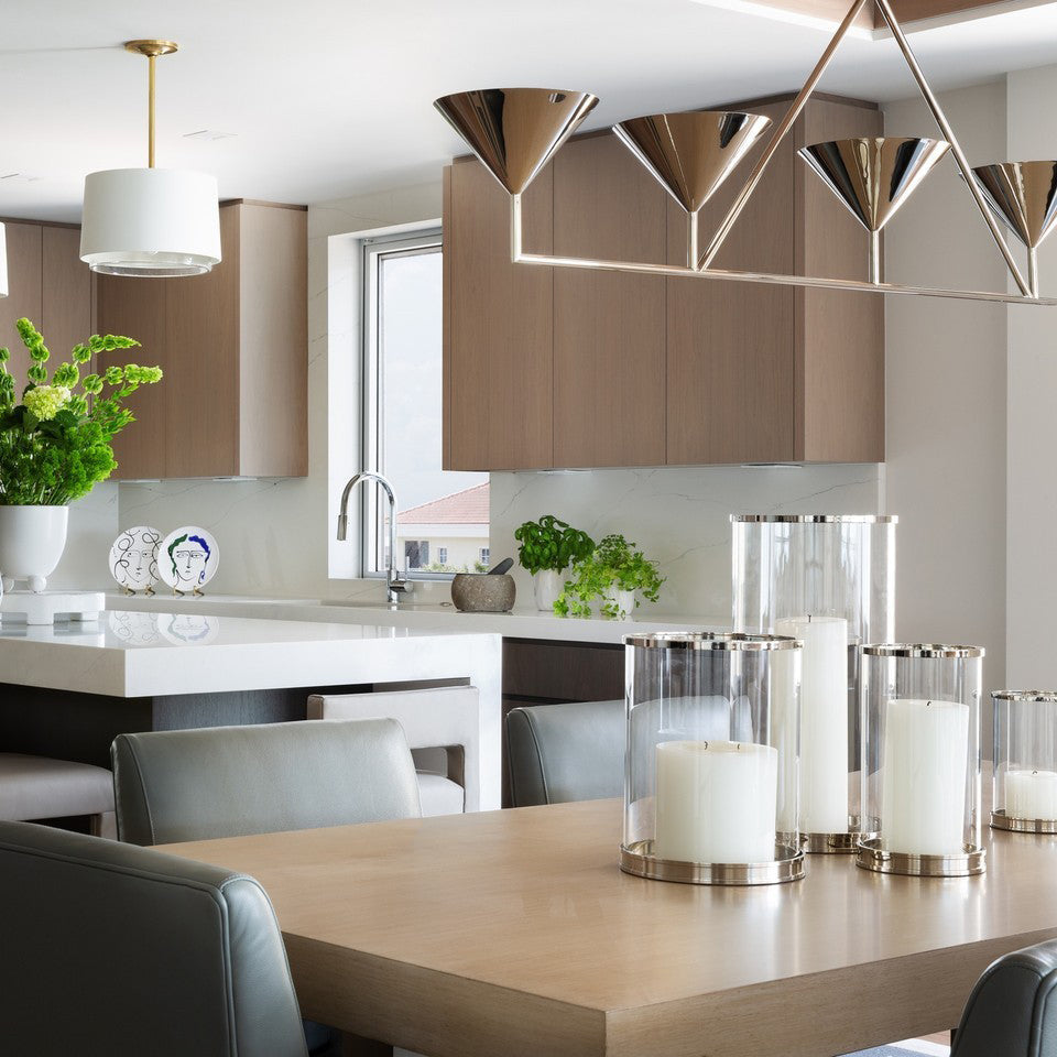 Ulveleth Modern Minimalist Linear Metal Chandelier - Letslighting