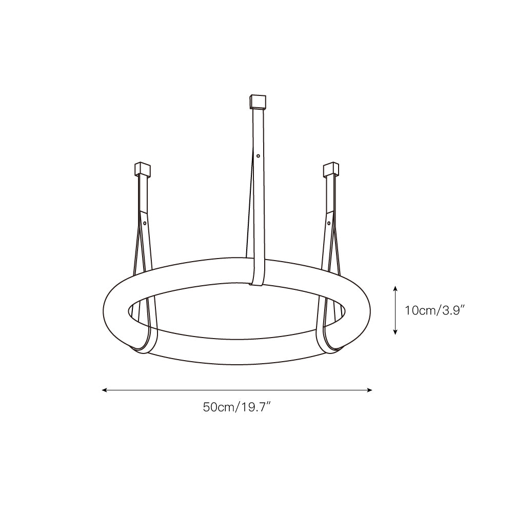 Culiris Modern Minimalist Brown Alabaster Chandelier - Letslighting