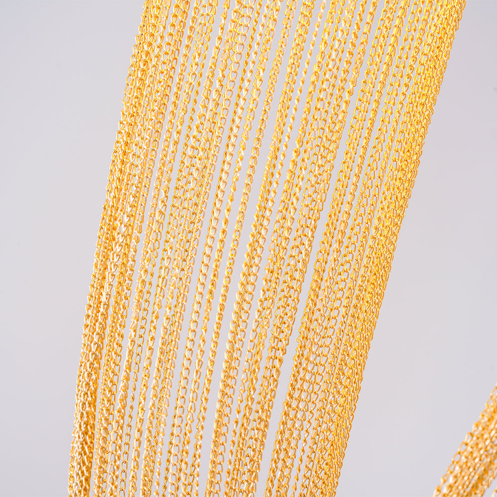 Lustra Pendelleuchte Kupfer Kette Skulptural Modern-Letslighting