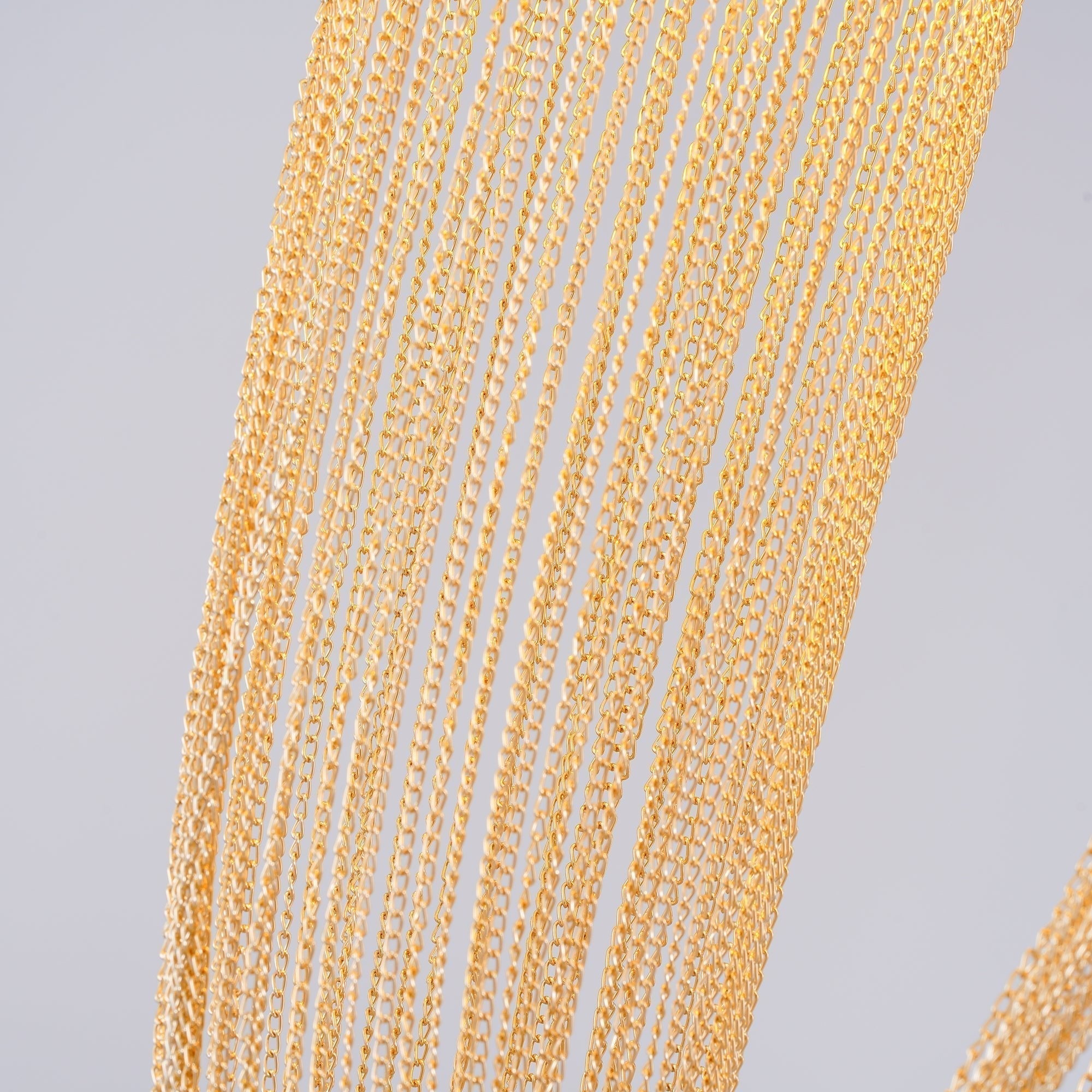 Lustra Pendelleuchte Kupfer Kette Skulptural Modern-Letslighting