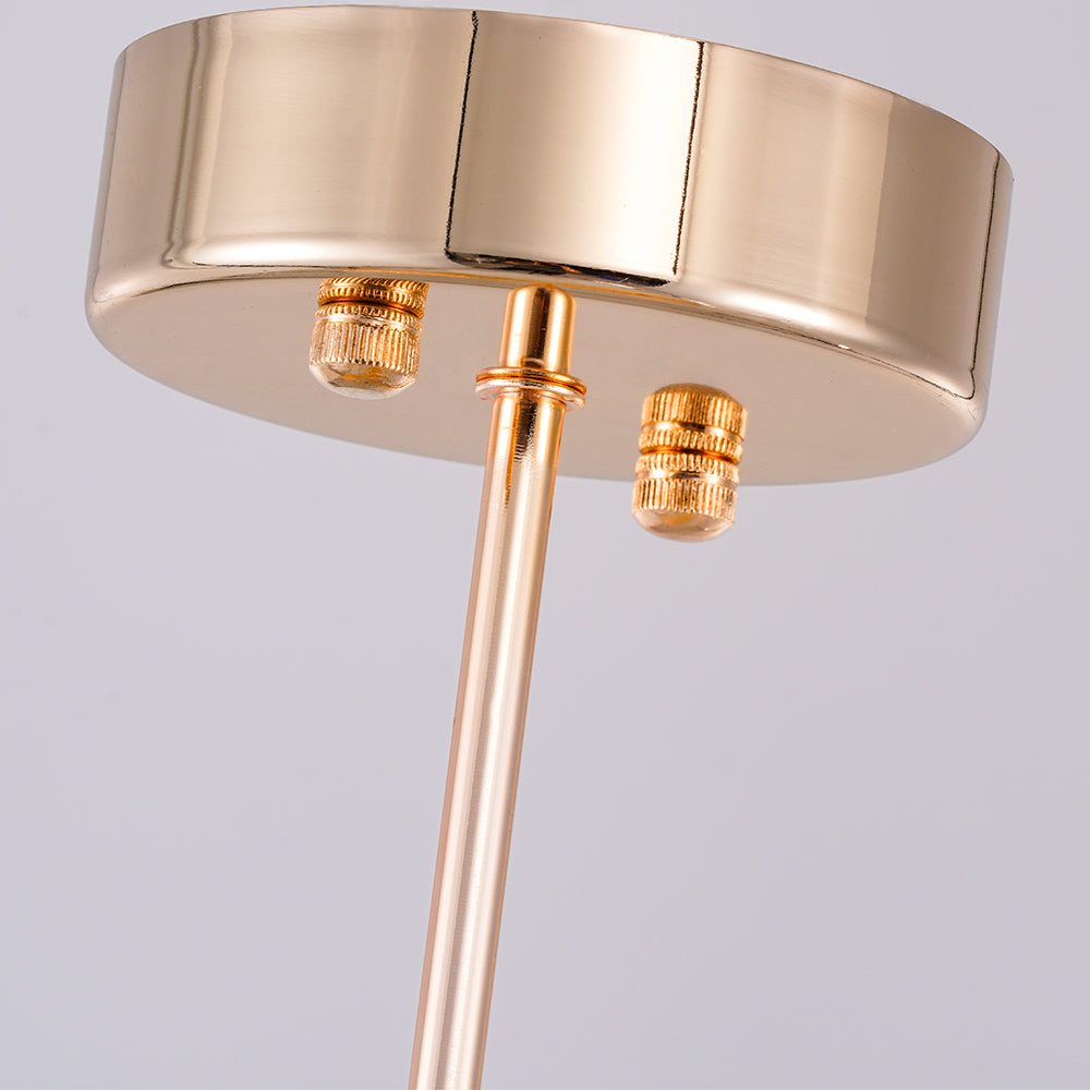Lustra Pendelleuchte Kupfer Kette Skulptural Modern-Letslighting
