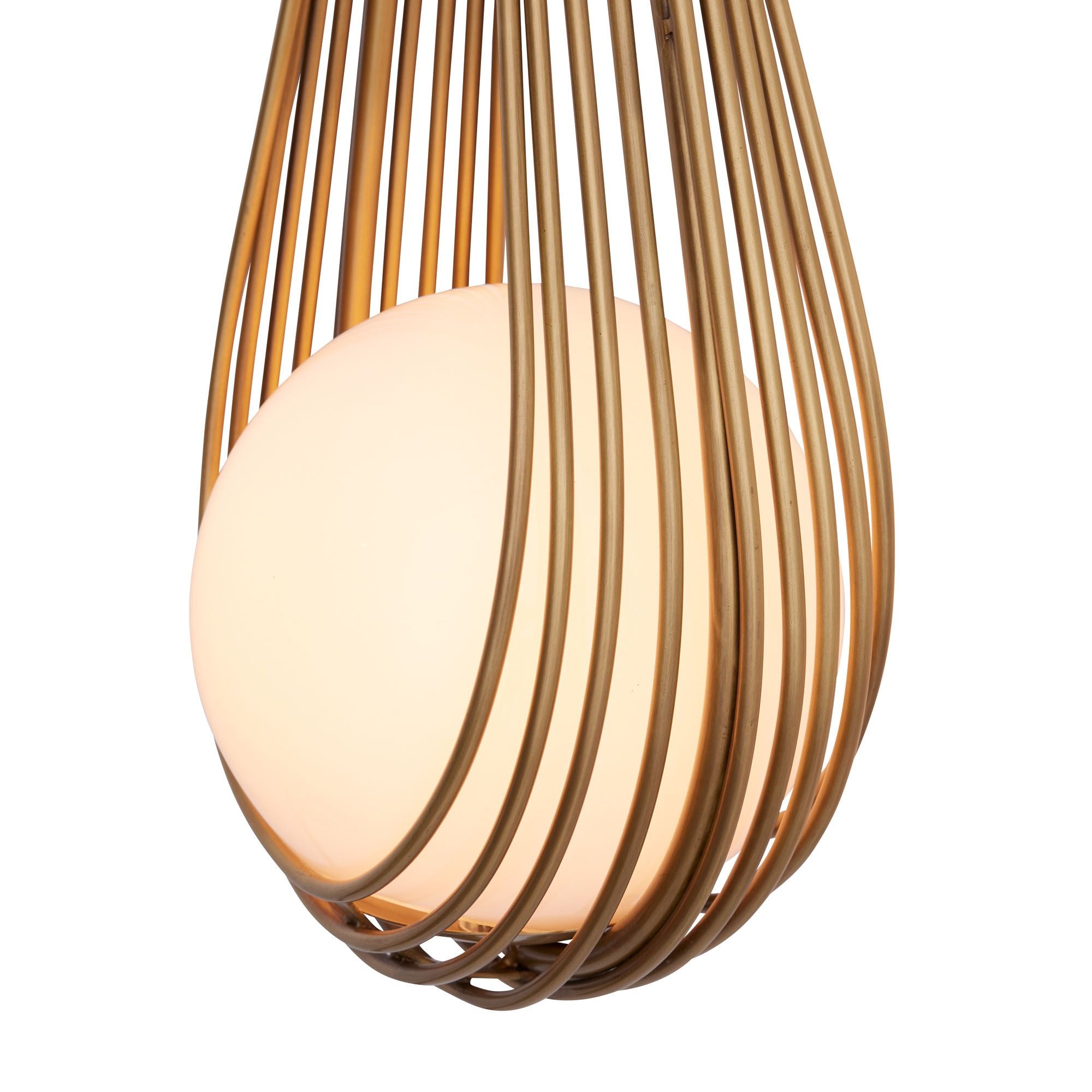 Zemirir Wandleuchte aus Messing und Glas-Letslighting