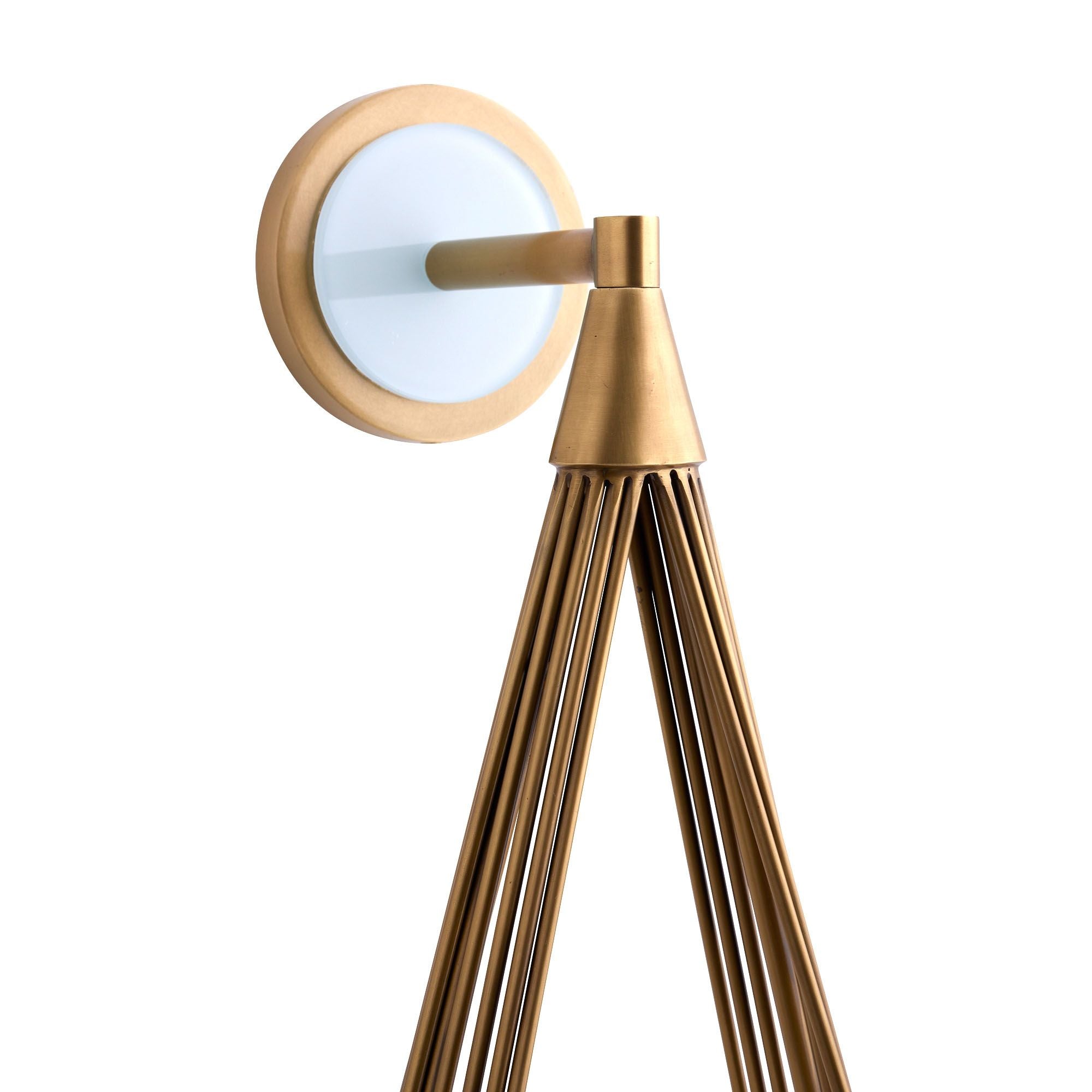 Zemirir Wandleuchte aus Messing und Glas-Letslighting
