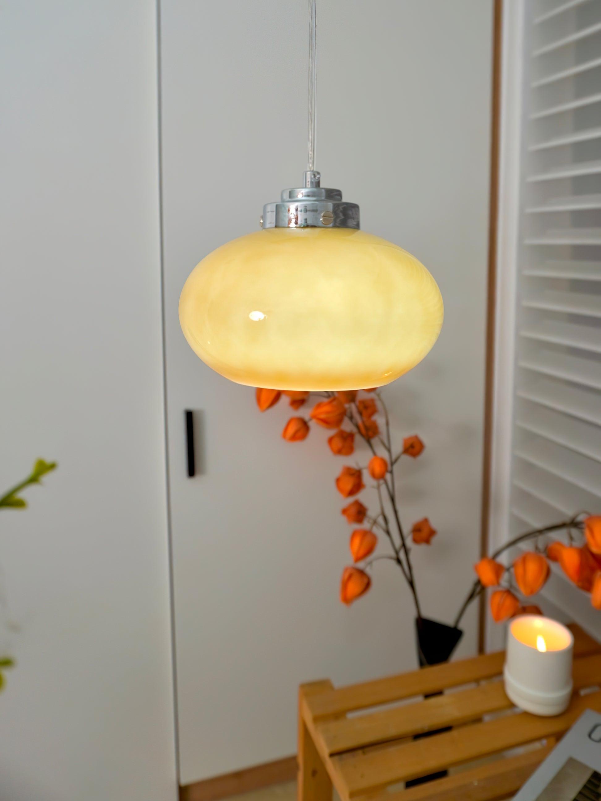 Tavira Glass Retro Pendant Light-Letslighting