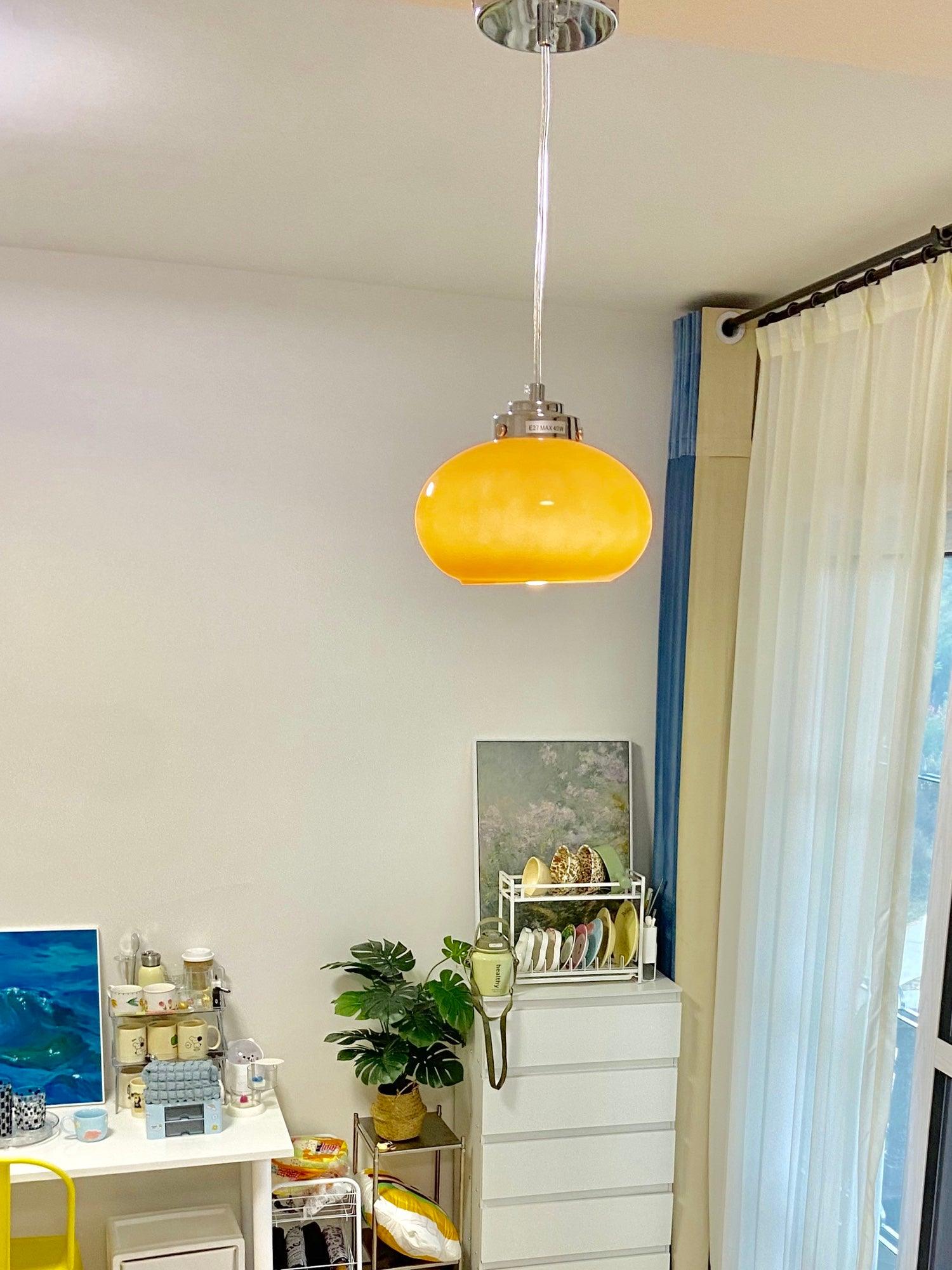 Tavira Glass Retro Pendant Light-Letslighting