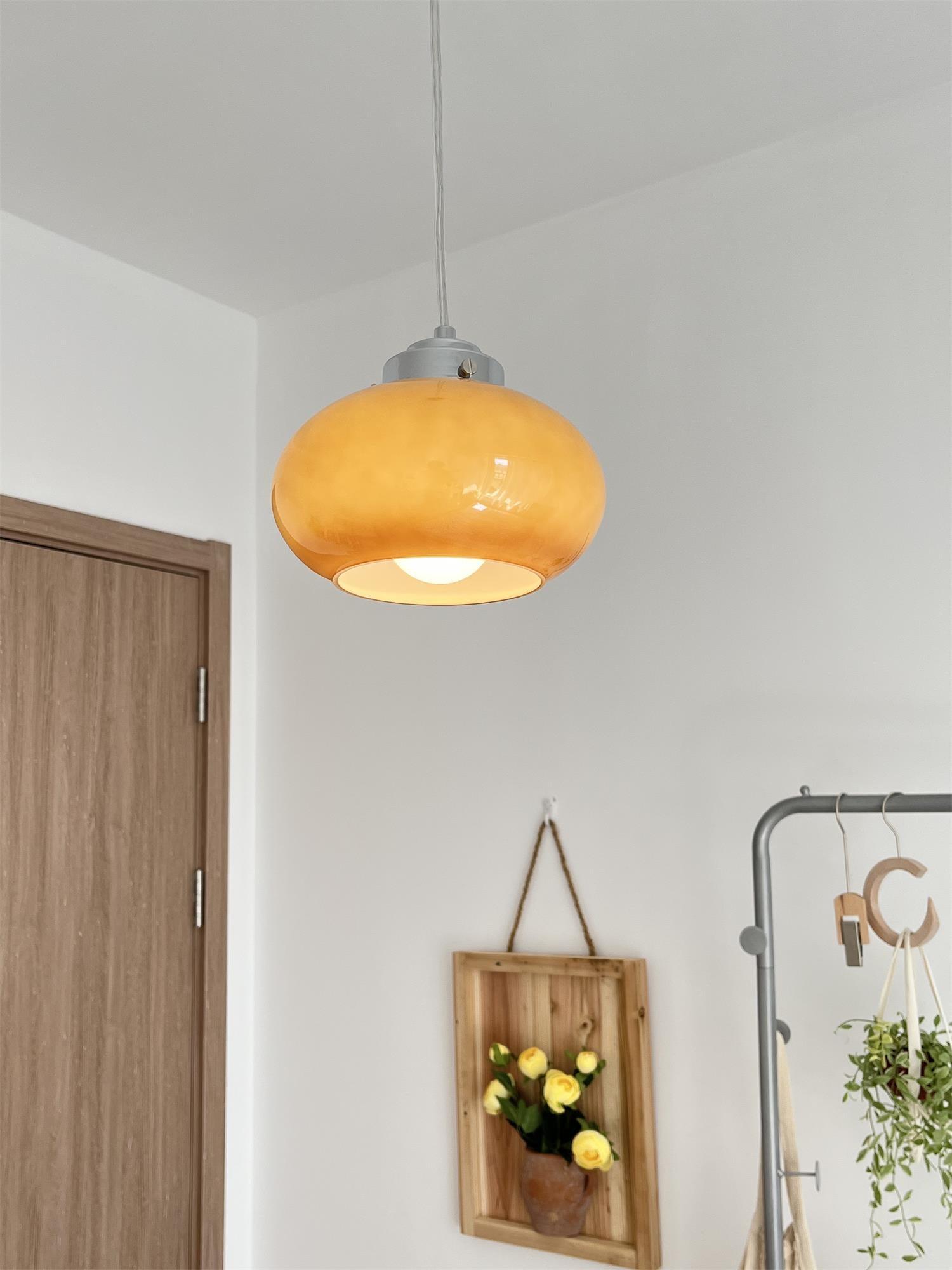 Tavira Glass Retro Pendant Light-Letslighting