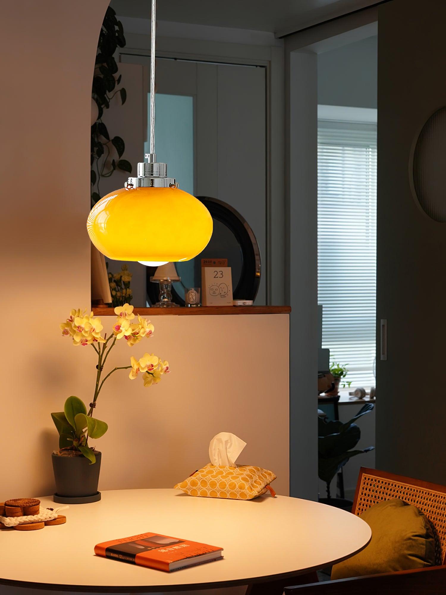 Tavira Glass Retro Pendant Light-Letslighting