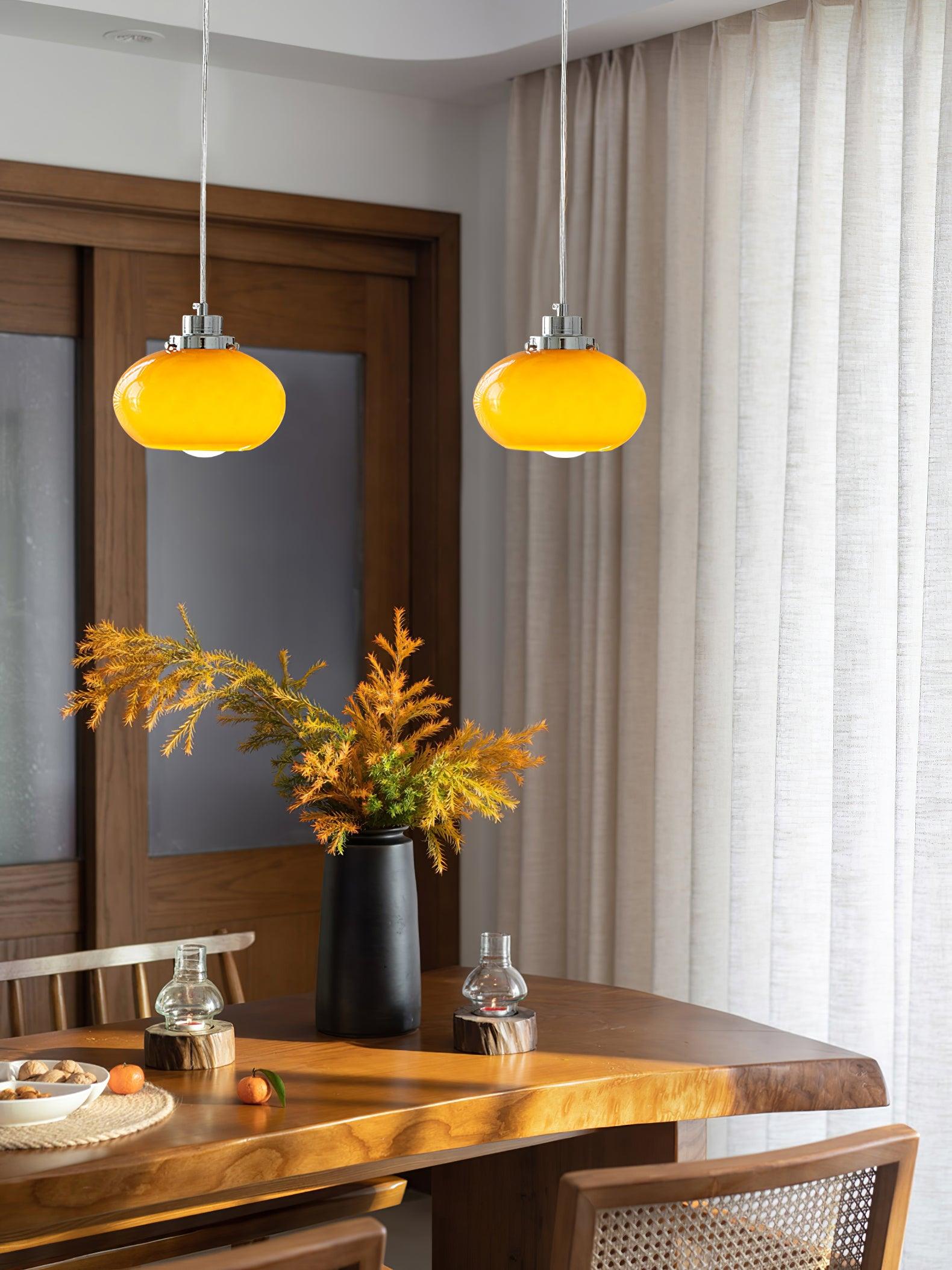 Tavira Glass Retro Pendant Light-Letslighting