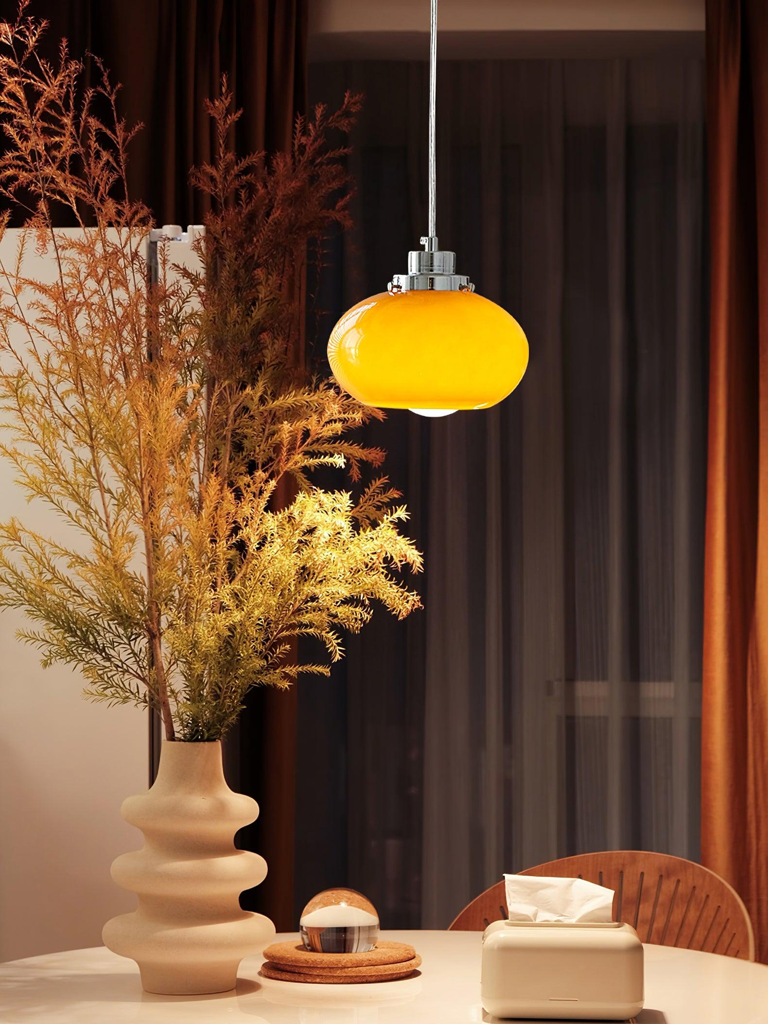 Tavira Glass Retro Pendant Light-Letslighting