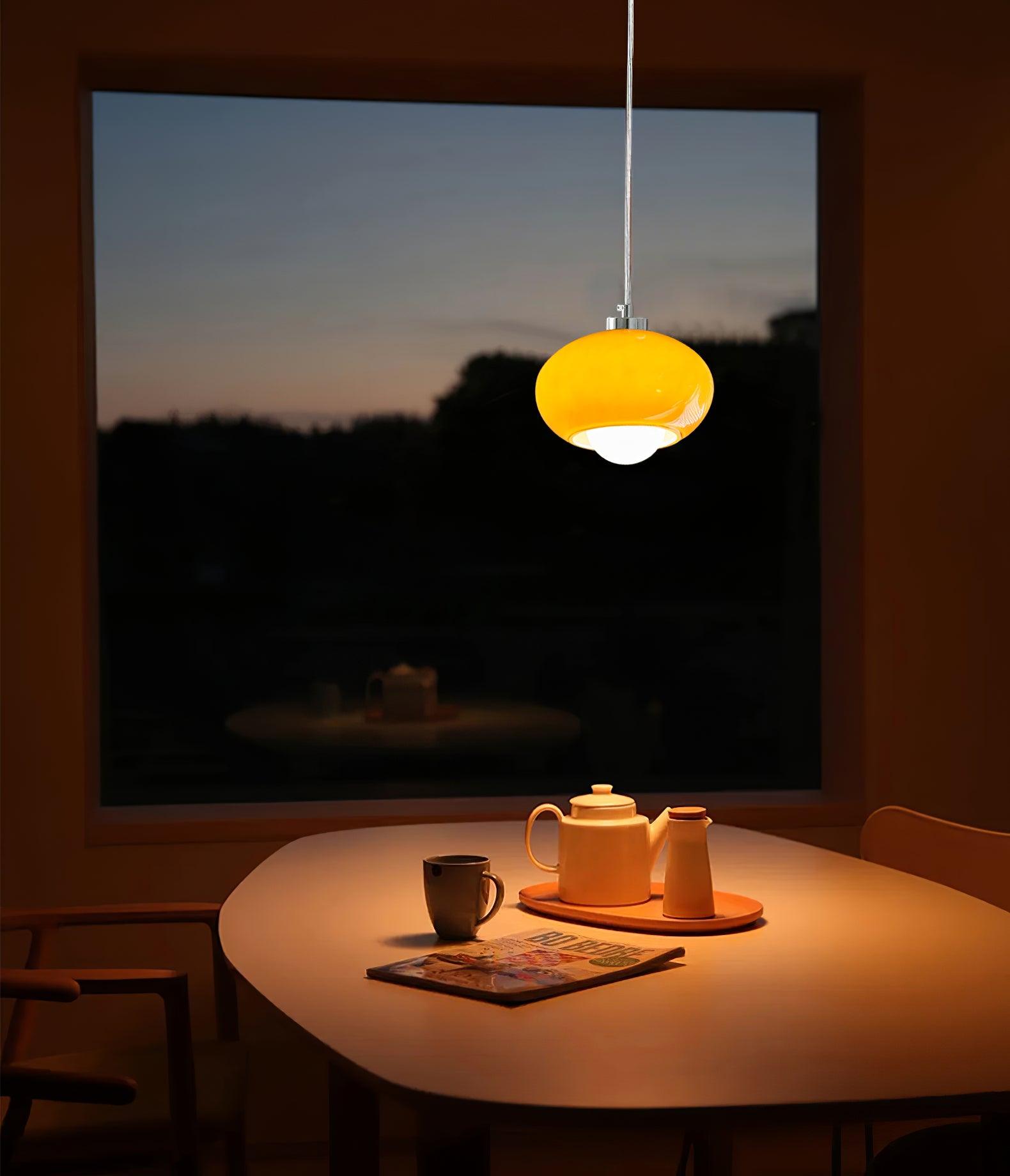 Tavira Glass Retro Pendant Light-Letslighting
