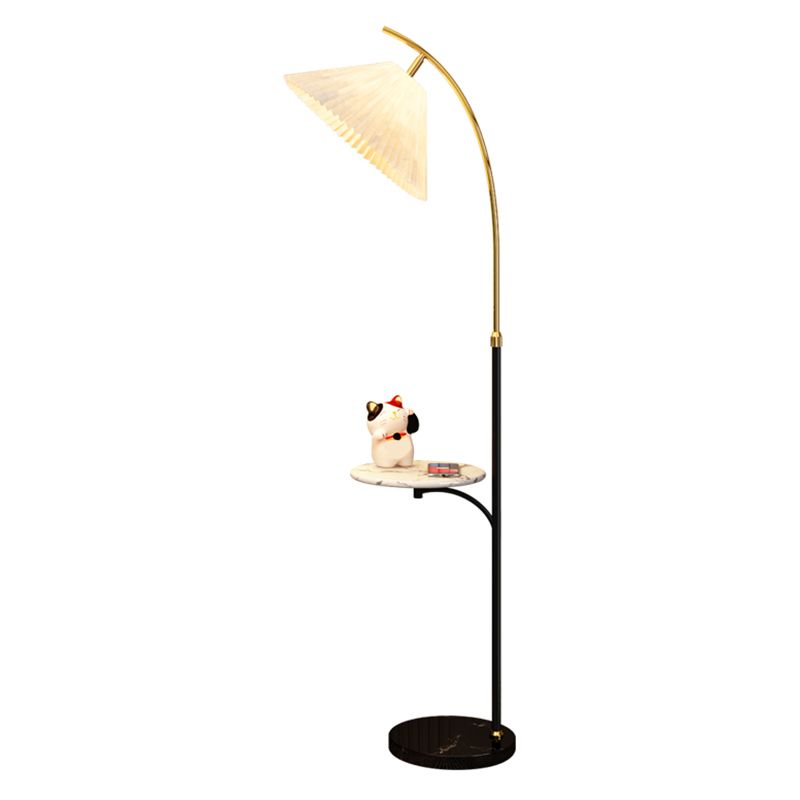 Muto Modern Stehlampe 3 Farbe, Wohnzimmer, Metall Stoff