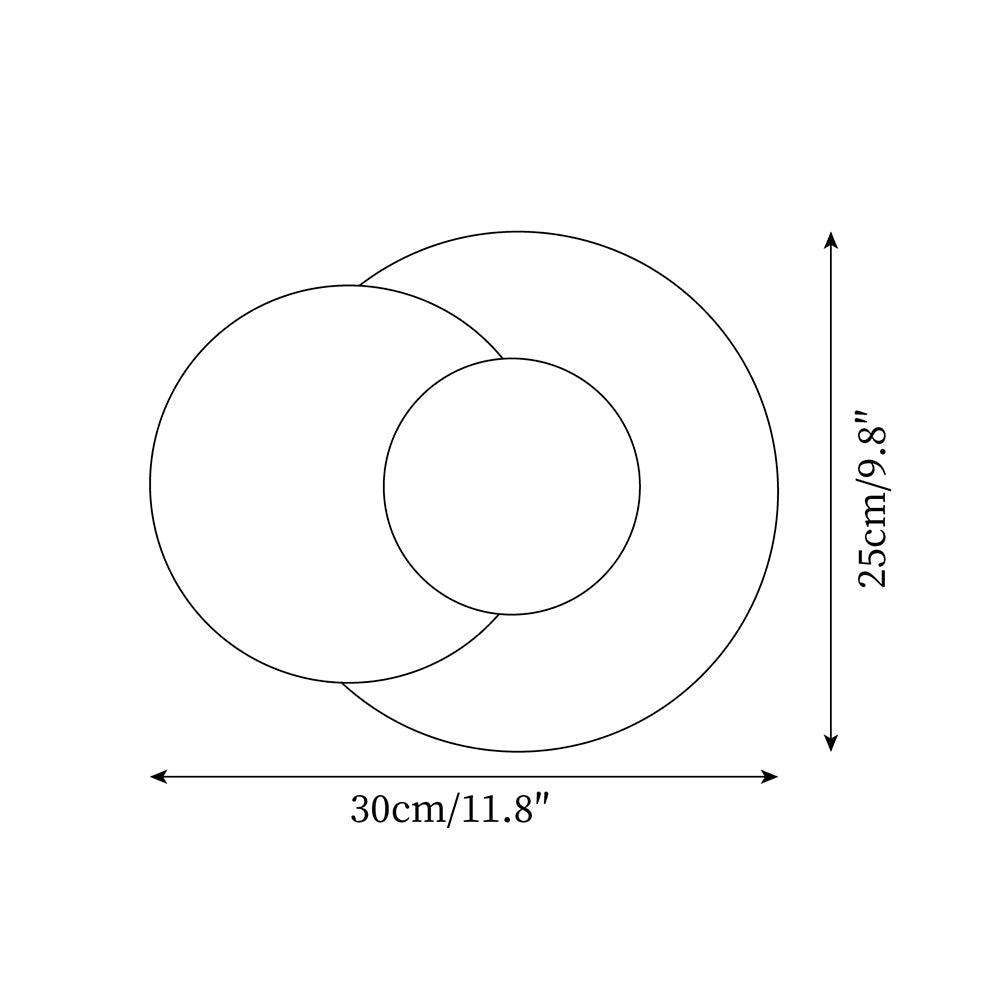 Ritta Wall Lamp Overlapping Travertine - Letslighting