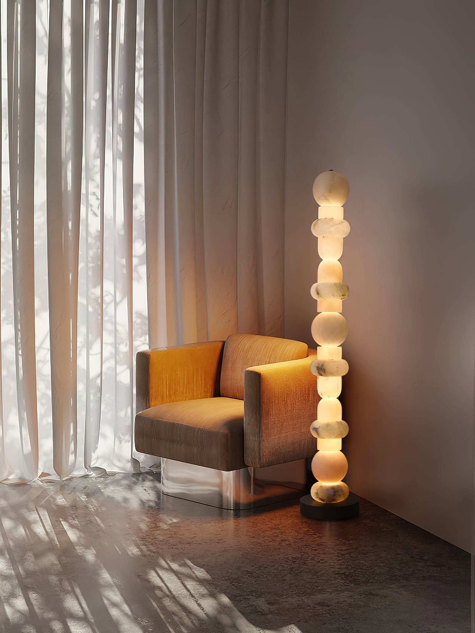 Pagoda Floor Lamp - Letslighting