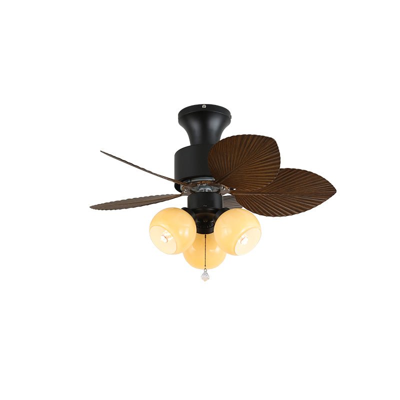 Liora Tropische Glas Deckenventilatorleuchte