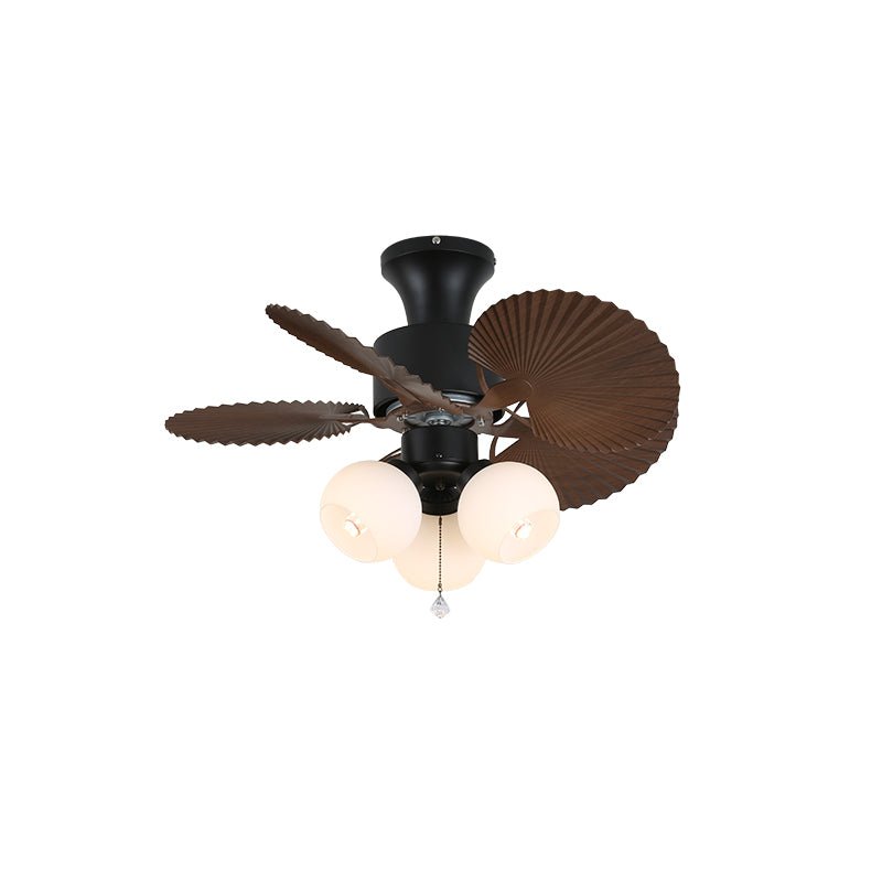 Liora Tropische Glas Deckenventilatorleuchte
