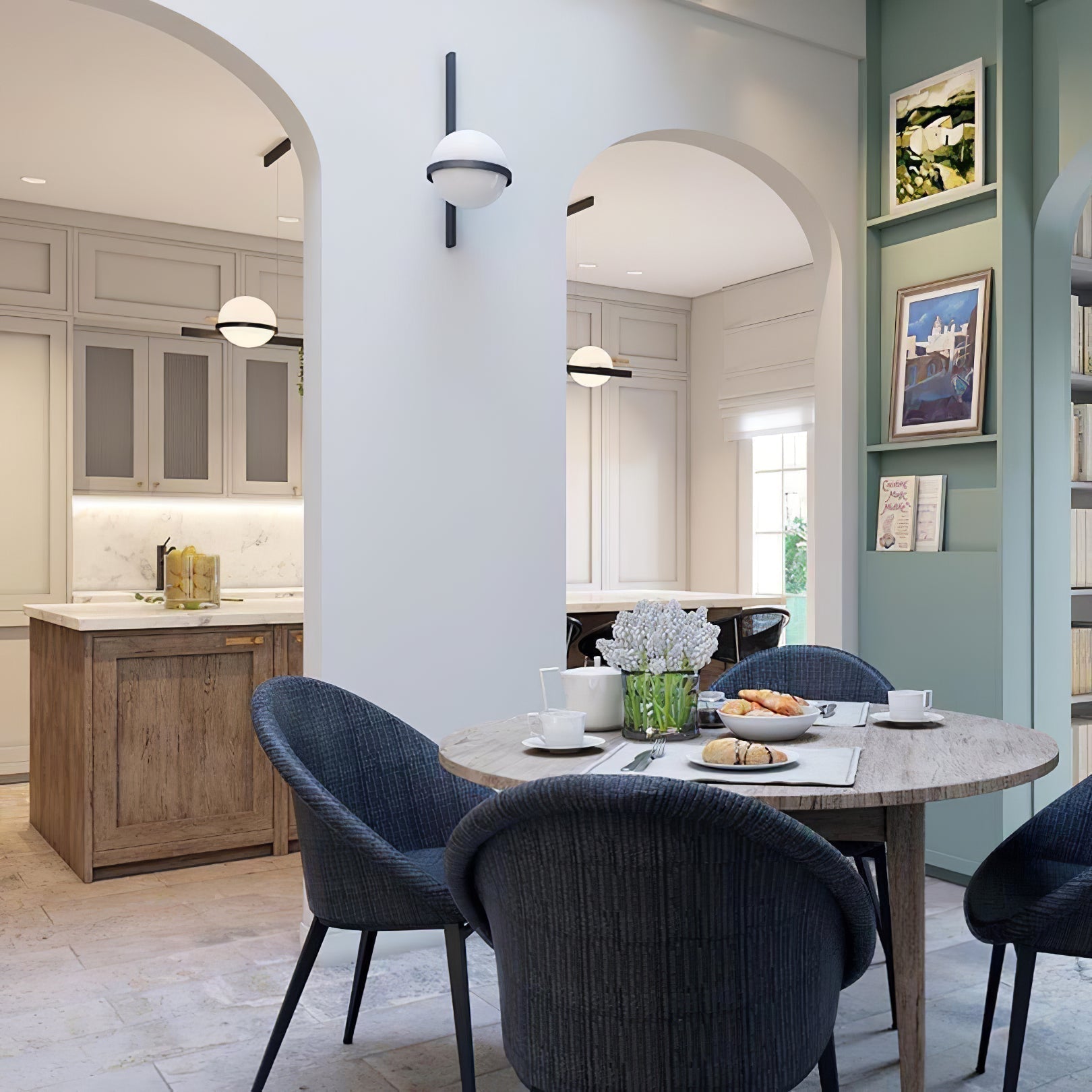 Olthaarae Moderne Wandleuchte aus Kunststoff-Letslighting