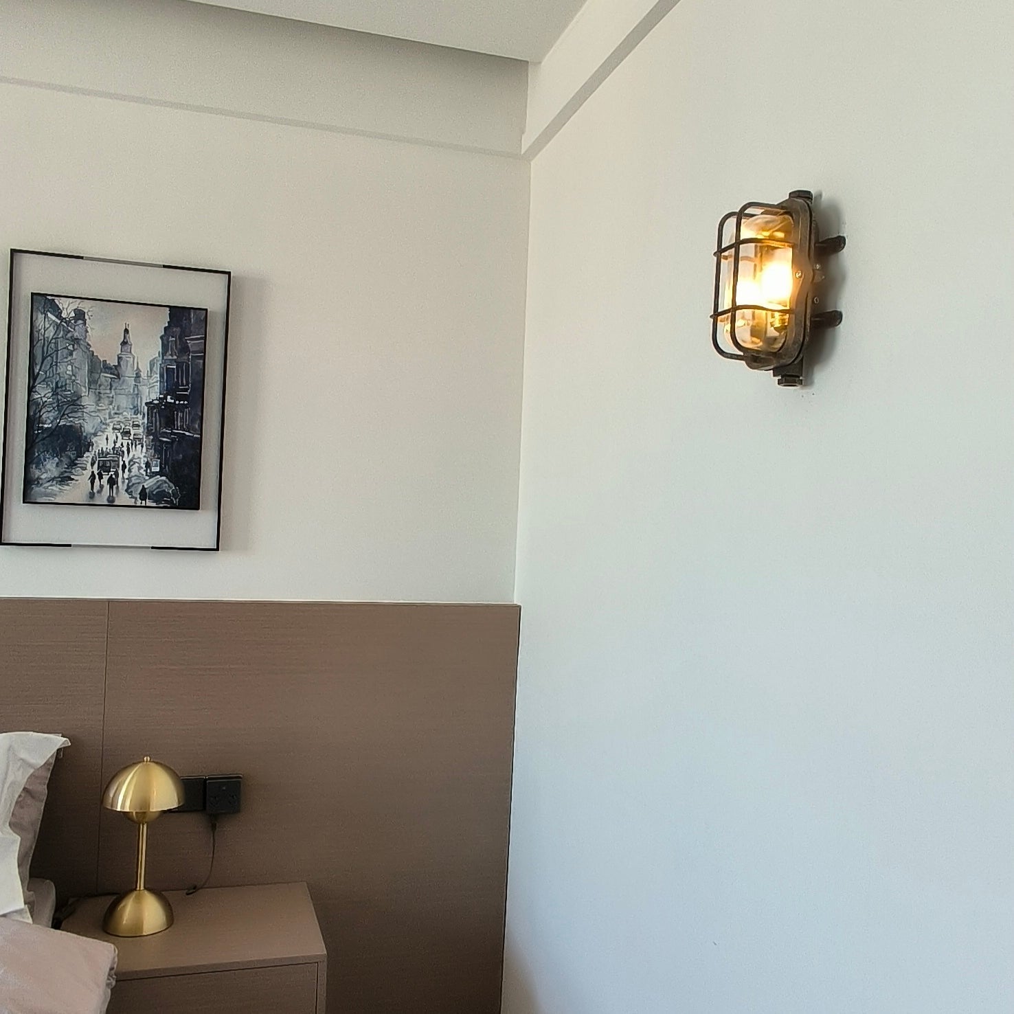 Omirara Einzigartige Traditionelle Glaswandleuchte-Letslighting