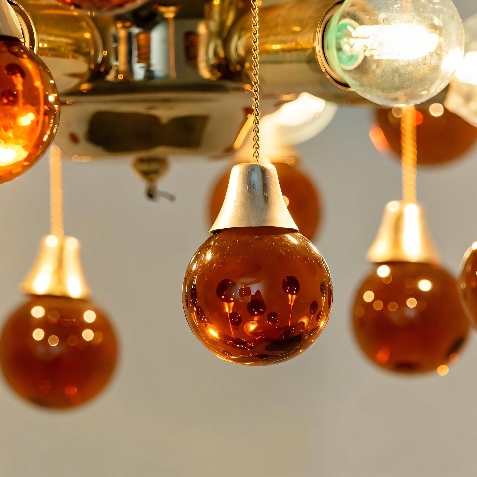 Avmirora Postmodern Luxury Metal Glass Chandelier - Letslighting