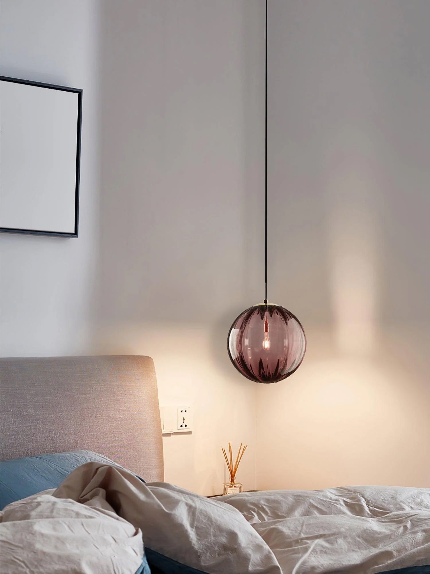 Halore Glas Vintage-Pendelleuchte-Letslighting