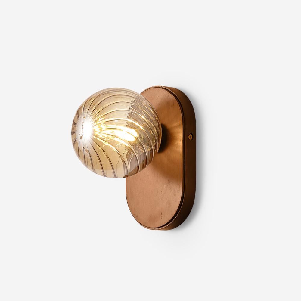 Sawyer Moderne Wandleuchte aus Holz-Letslighting