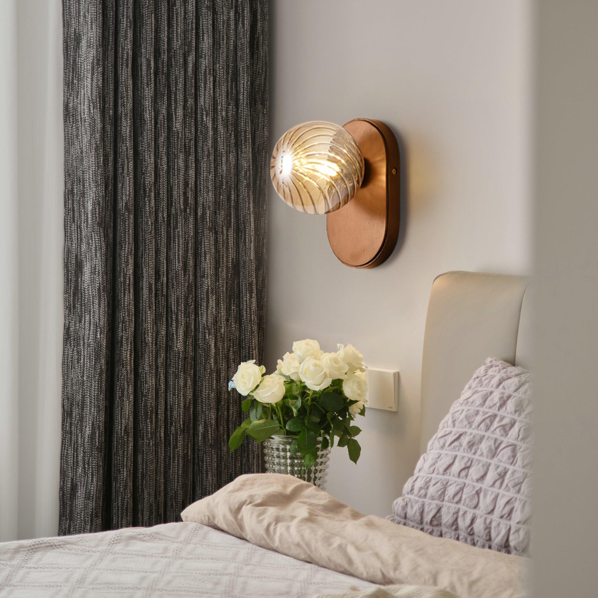 Sawyer Moderne Wandleuchte aus Holz-Letslighting