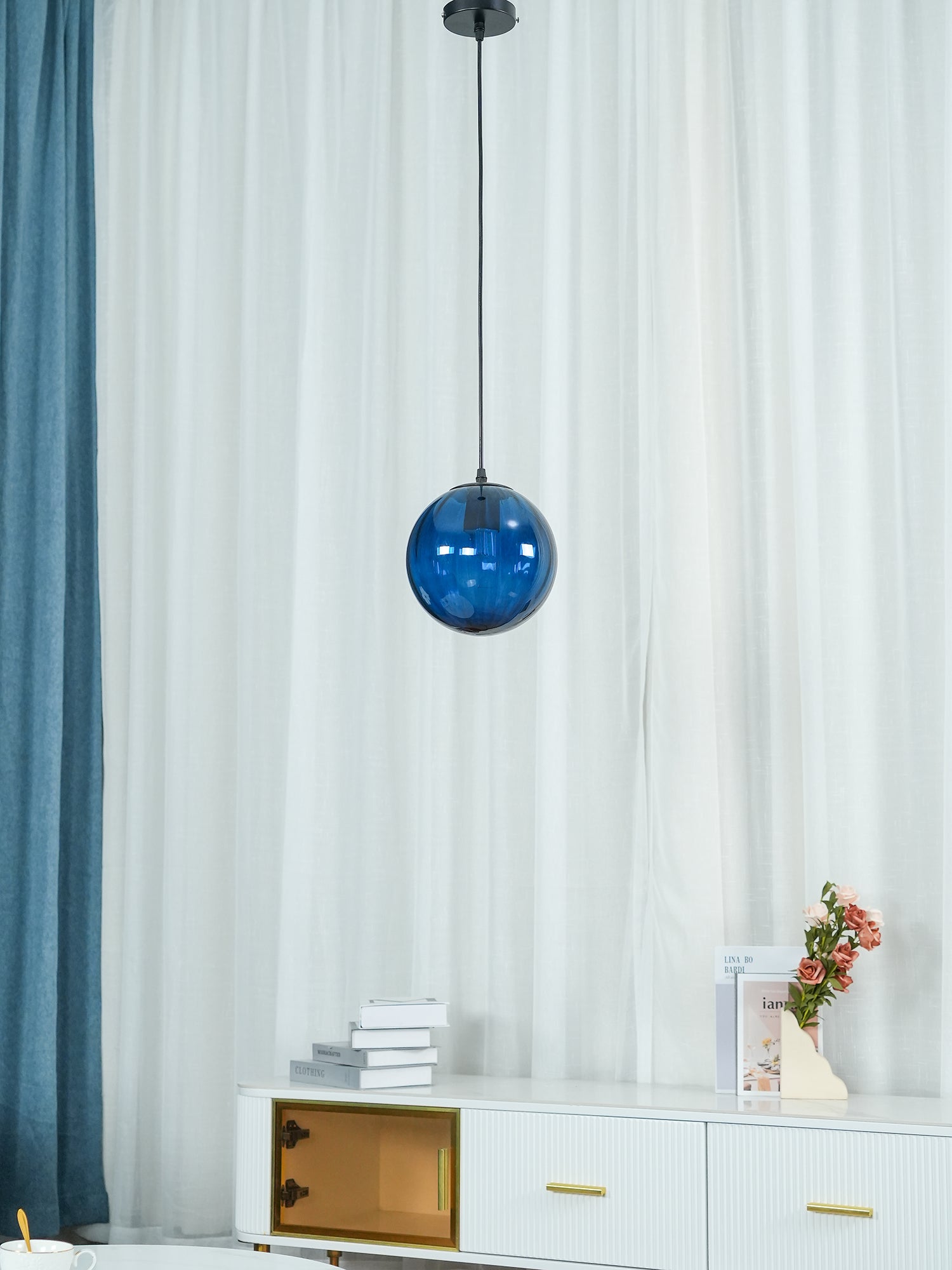 Halore Glas Vintage-Pendelleuchte-Letslighting