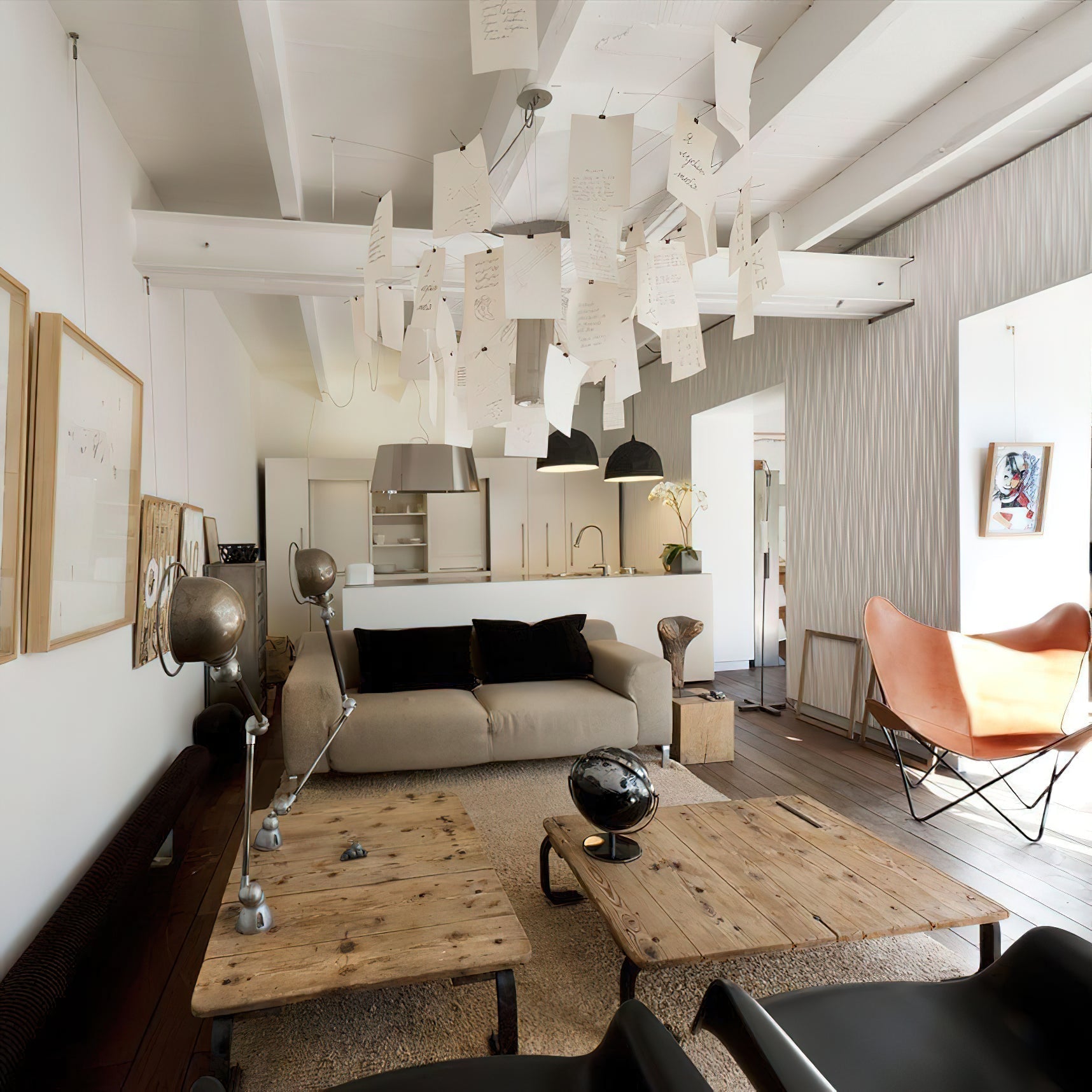 Ortheen Individual Creativity Paper Metal Chandelier - Letslighting