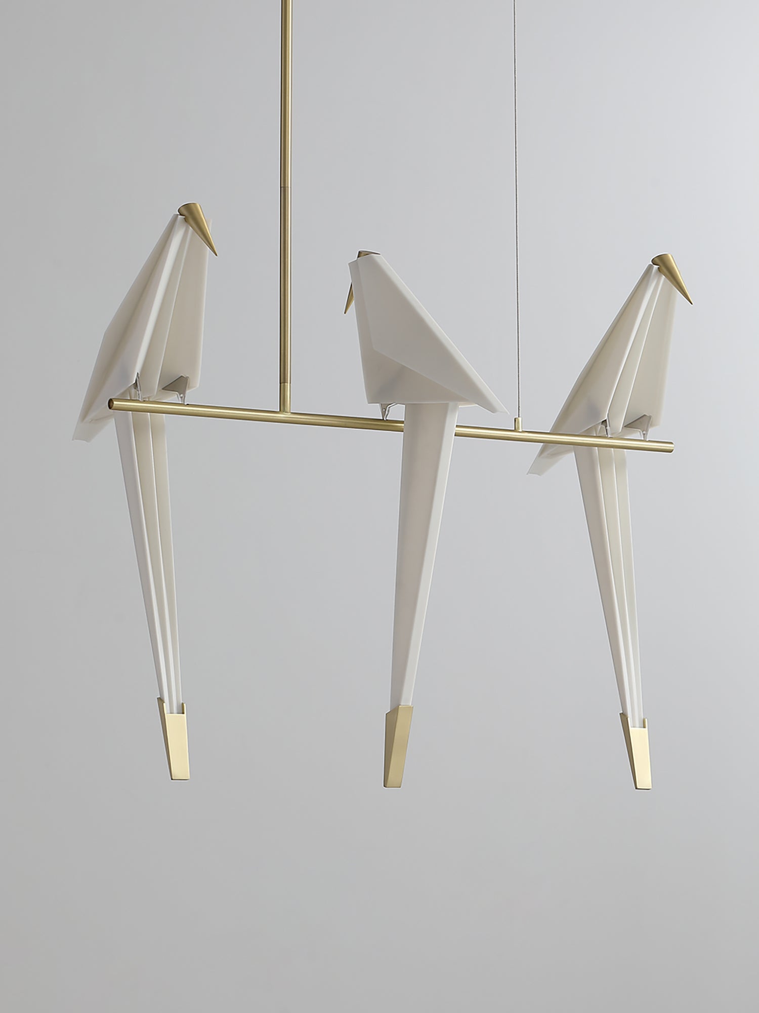 Paper Crane Bird LED Chandelier - Blowlighting