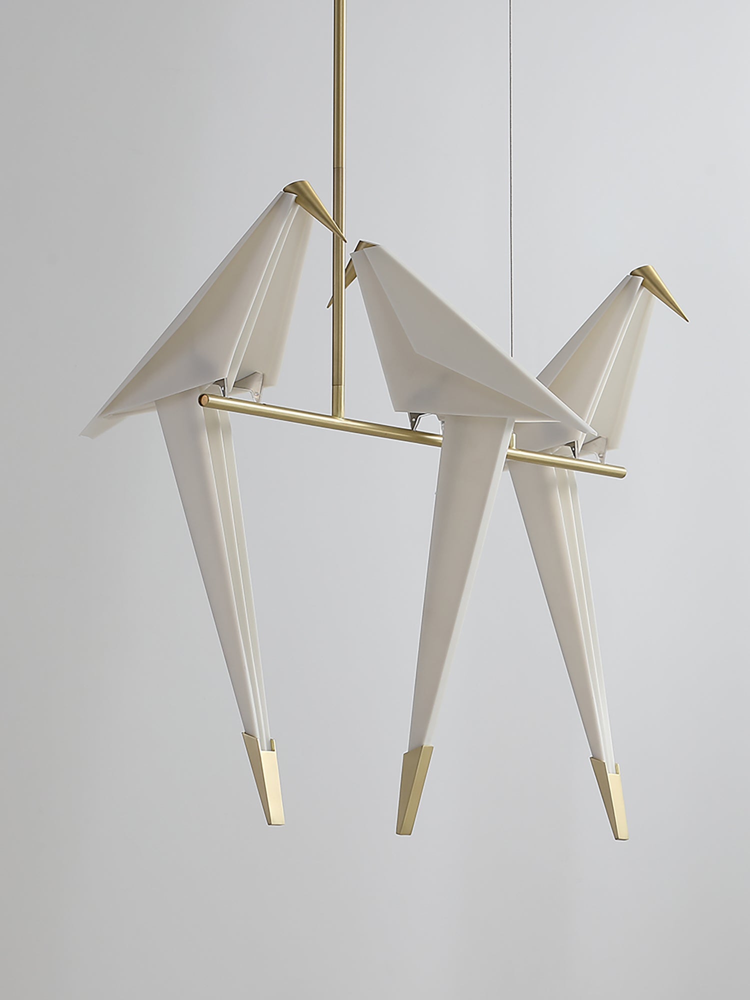 Paper Crane Bird LED Chandelier - Blowlighting