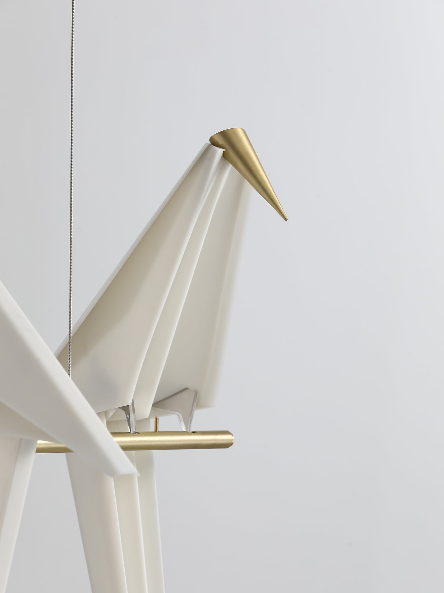 Paper Crane Bird LED Chandelier - Blowlighting