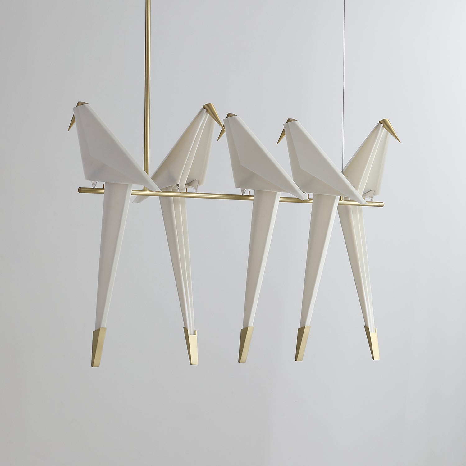 Paper Crane Bird LED Chandelier - Blowlighting