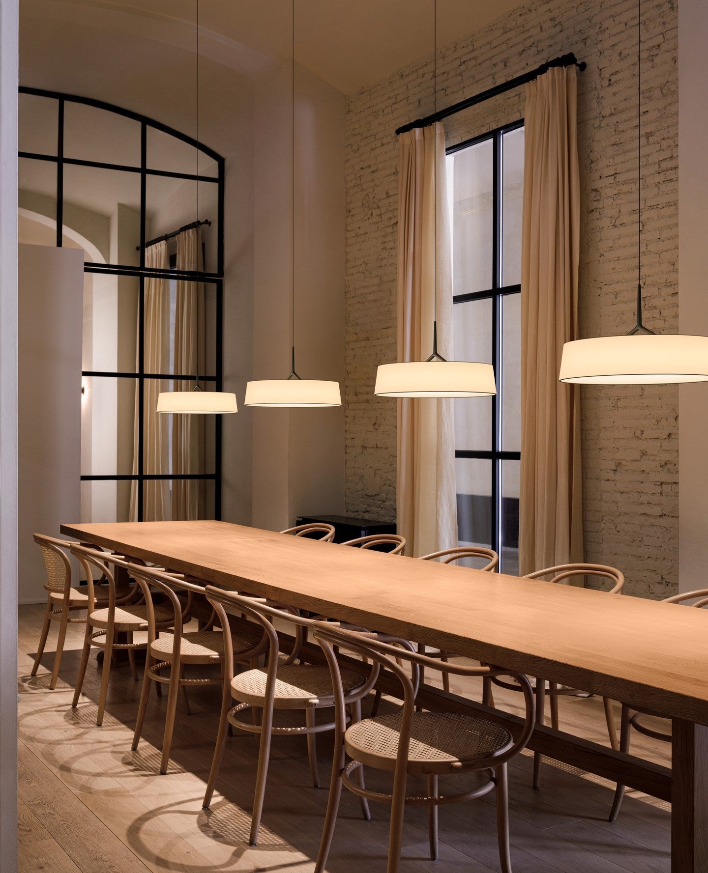Ovynira Zylindrische Stoff-Pendelleuchte-Letslighting
