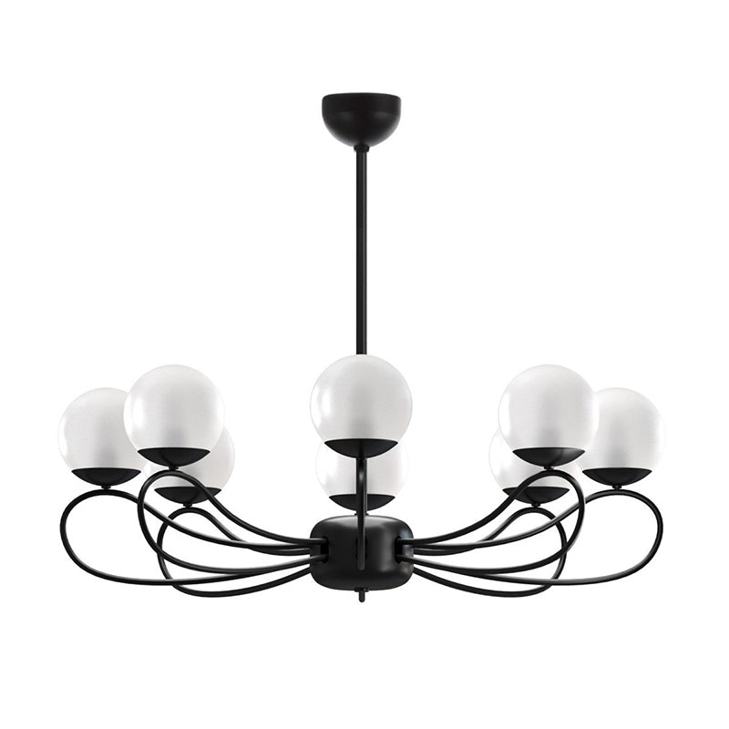 Aurlaeir Eleganter Vintage Messing-Glas Kronleuchter-Letslighting