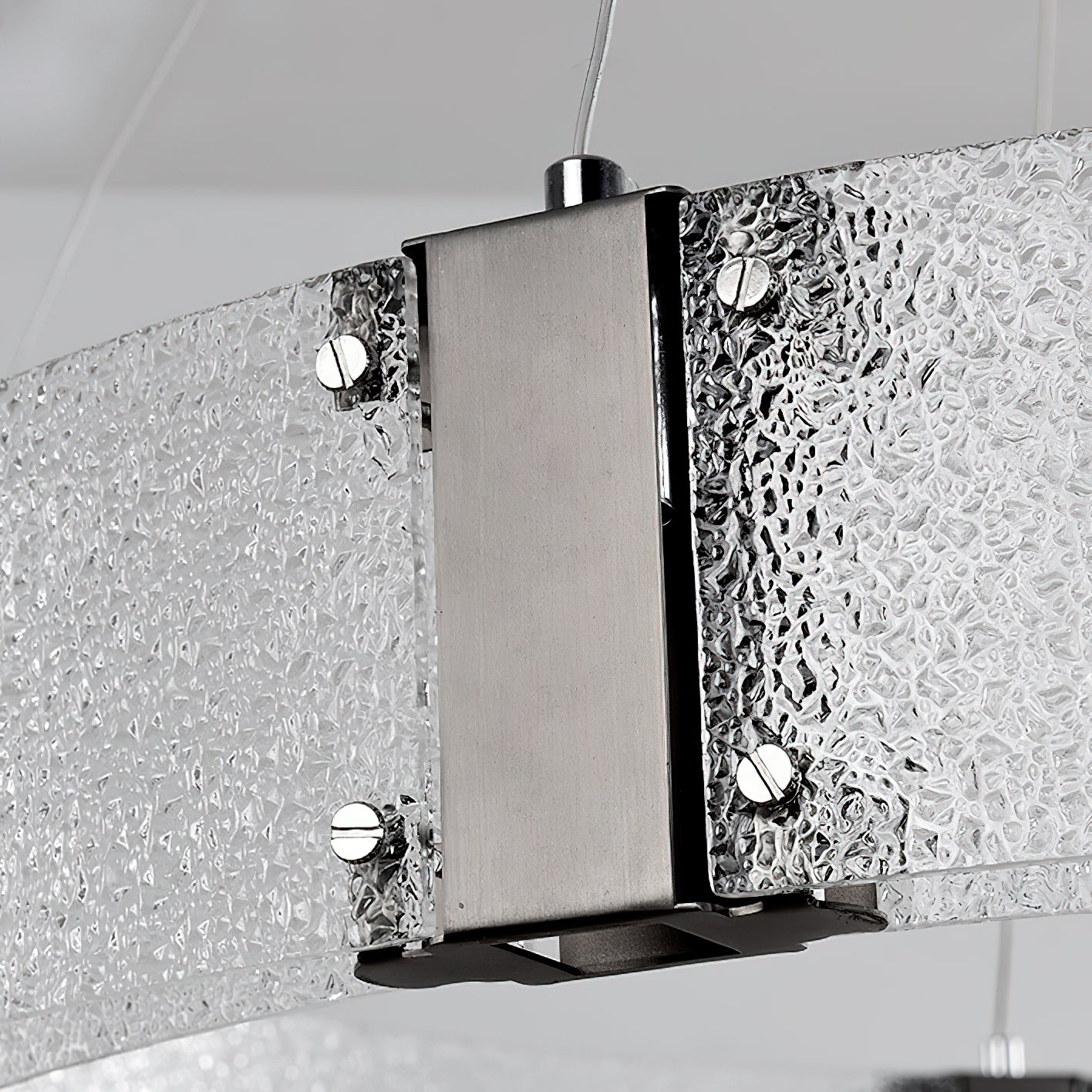 Parallel Eleganter Ring-Glas-Kronleuchter-Letslighting