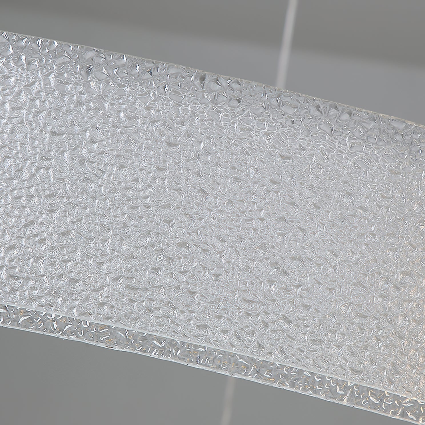 Parallel Eleganter Ring-Glas-Kronleuchter-Letslighting