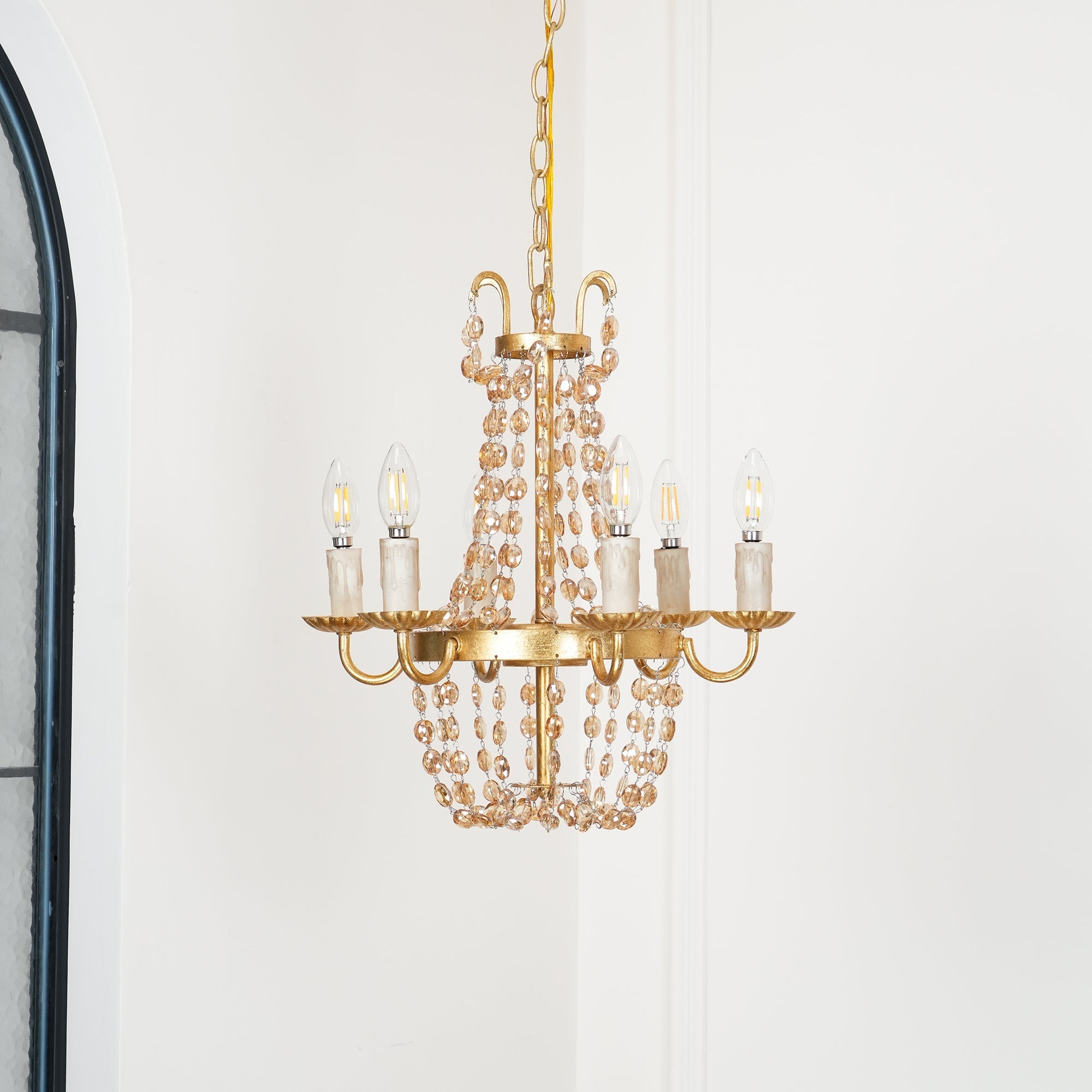 Oraeisra Vintage Flohmarkt-Kristallleuchter-Letslighting