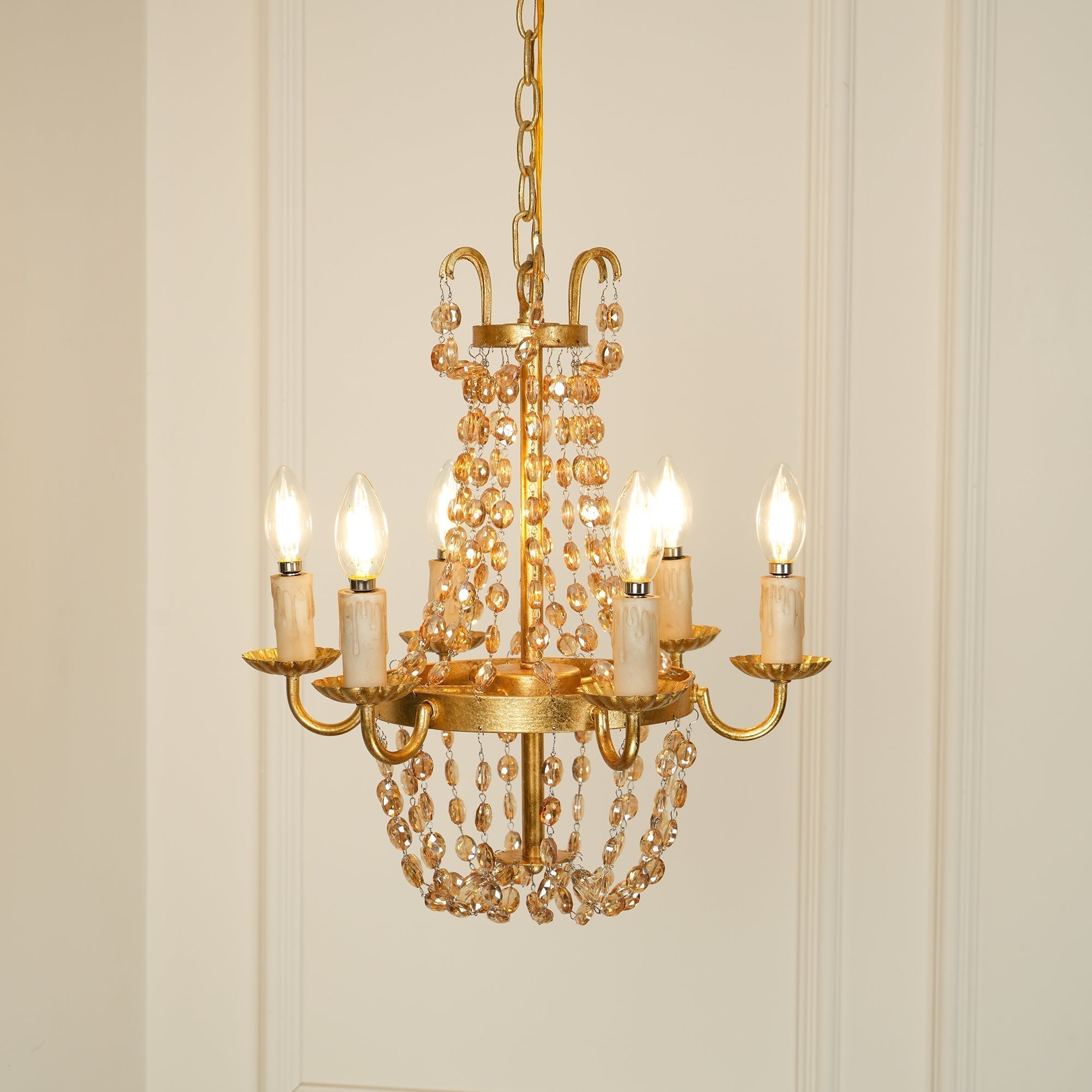 Oraeisra Vintage Flohmarkt-Kristallleuchter-Letslighting