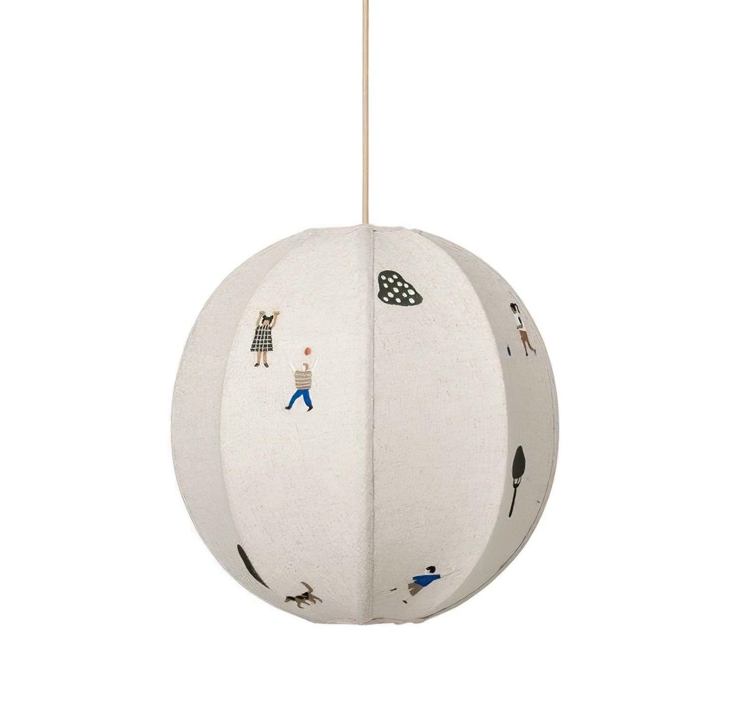Zelarace Stoff Pendelleuchte-Letslighting