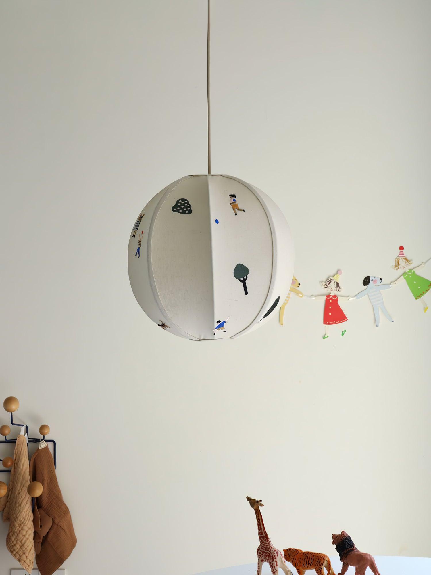 Zelarace Stoff Pendelleuchte-Letslighting